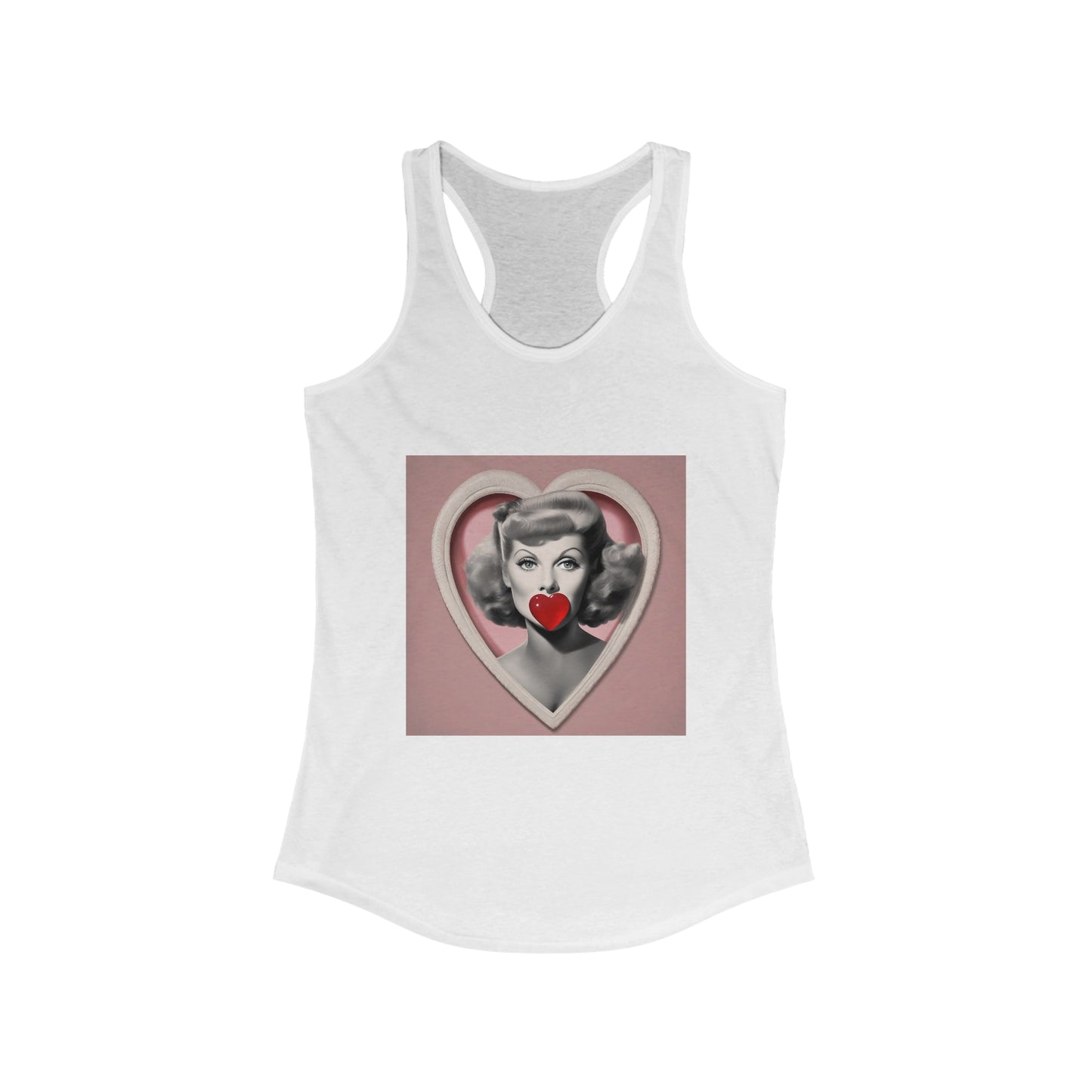 Miley Cyrus Tank Top with Hearts