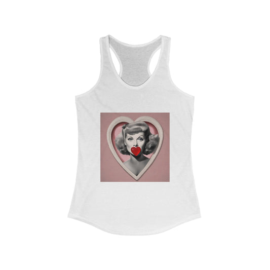 Miley Cyrus Tank Top with Hearts