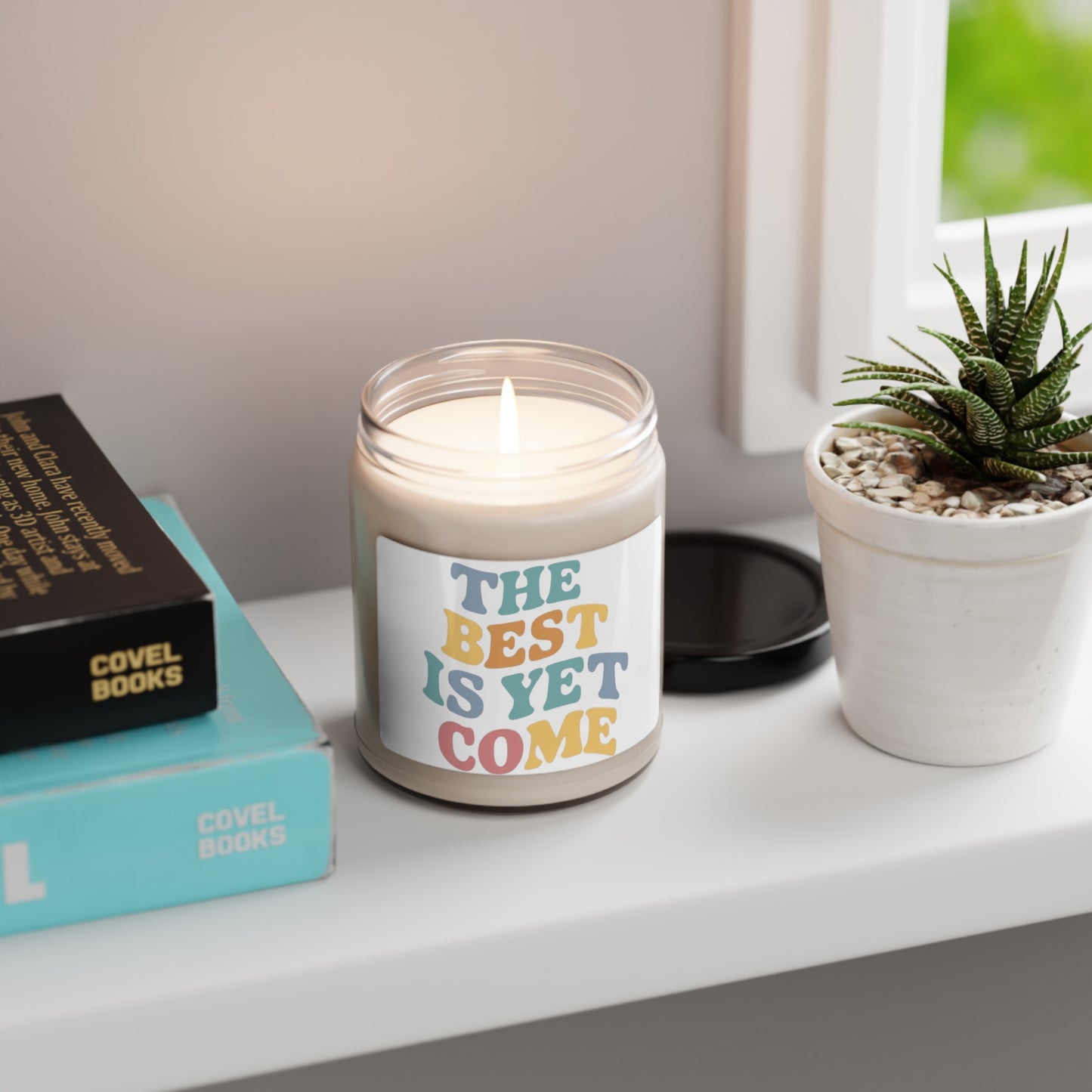 The Best is Yet Come Scented Soy Candle, 9oz