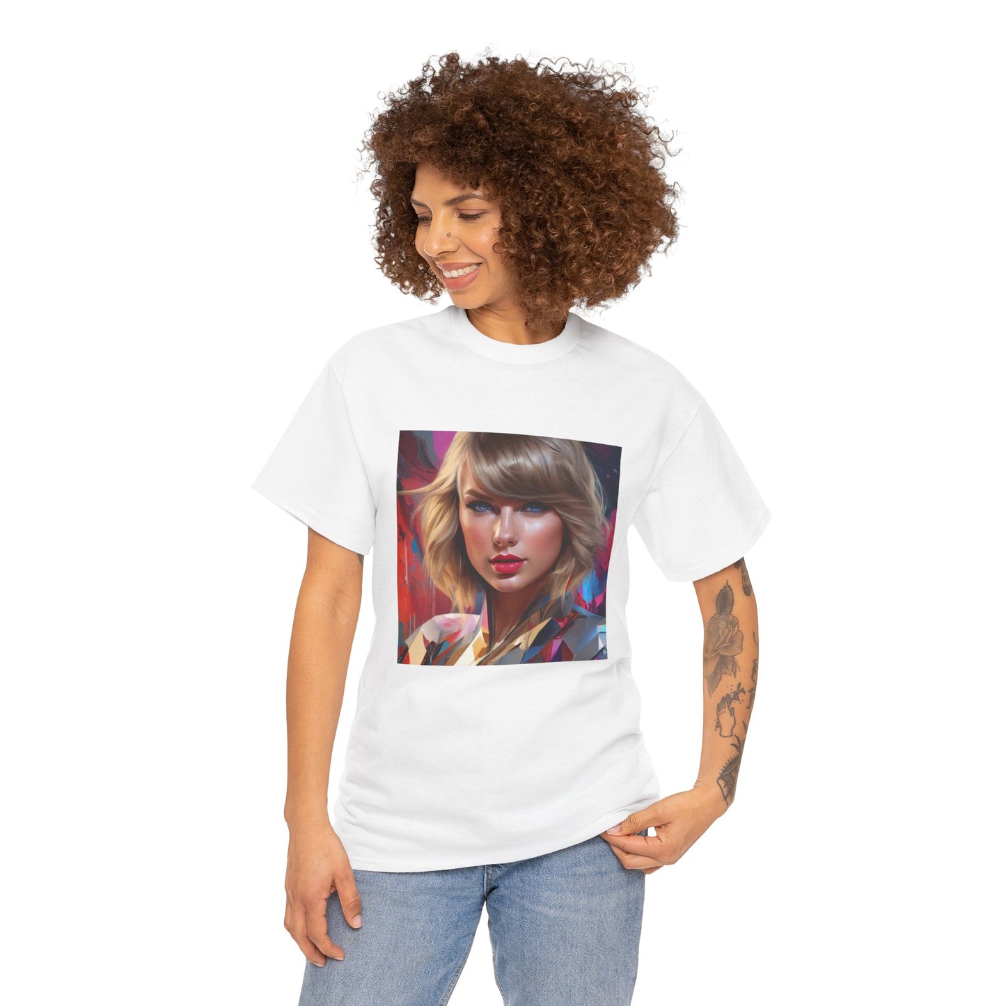 Taylor Swift T Shirt with Hearts