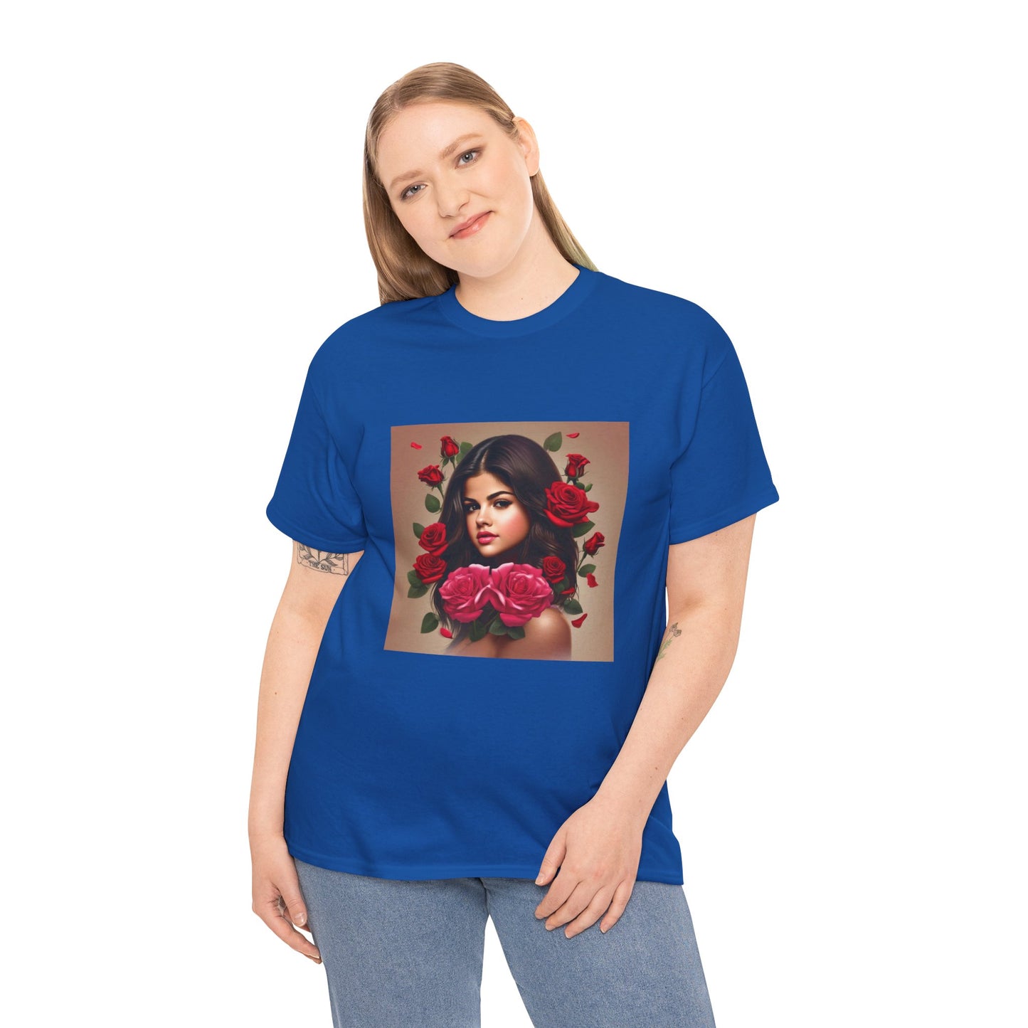 Selena Gomez T Shirt with Hearts