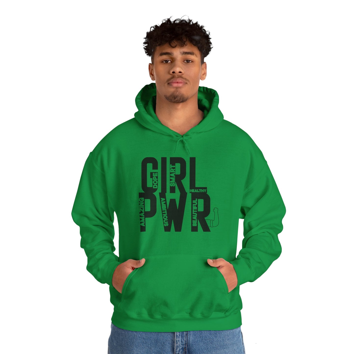 Girl PWR Unisex Heavy Blend™ Hooded Sweatshirt