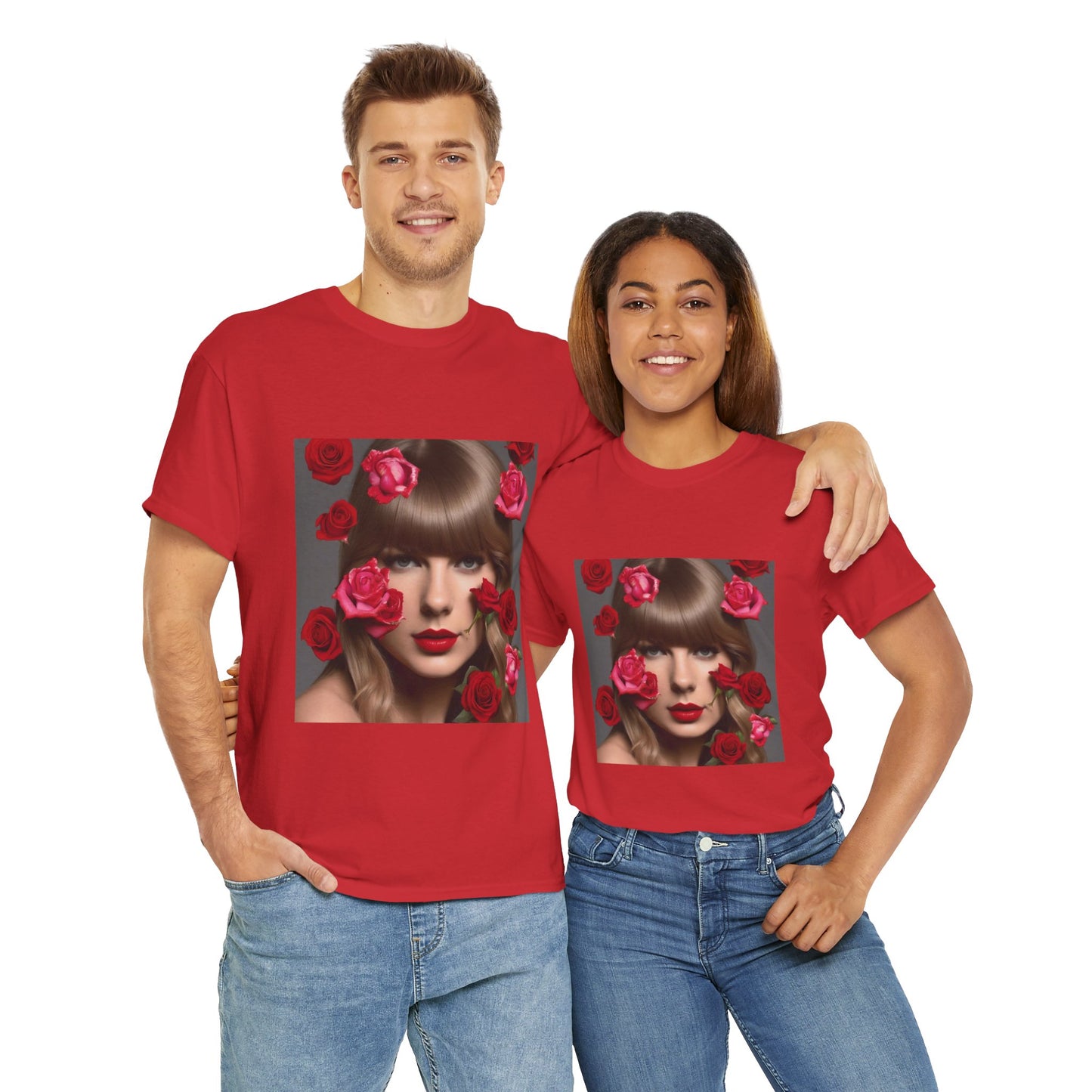 Taylor Swift T Shirt with Hearts