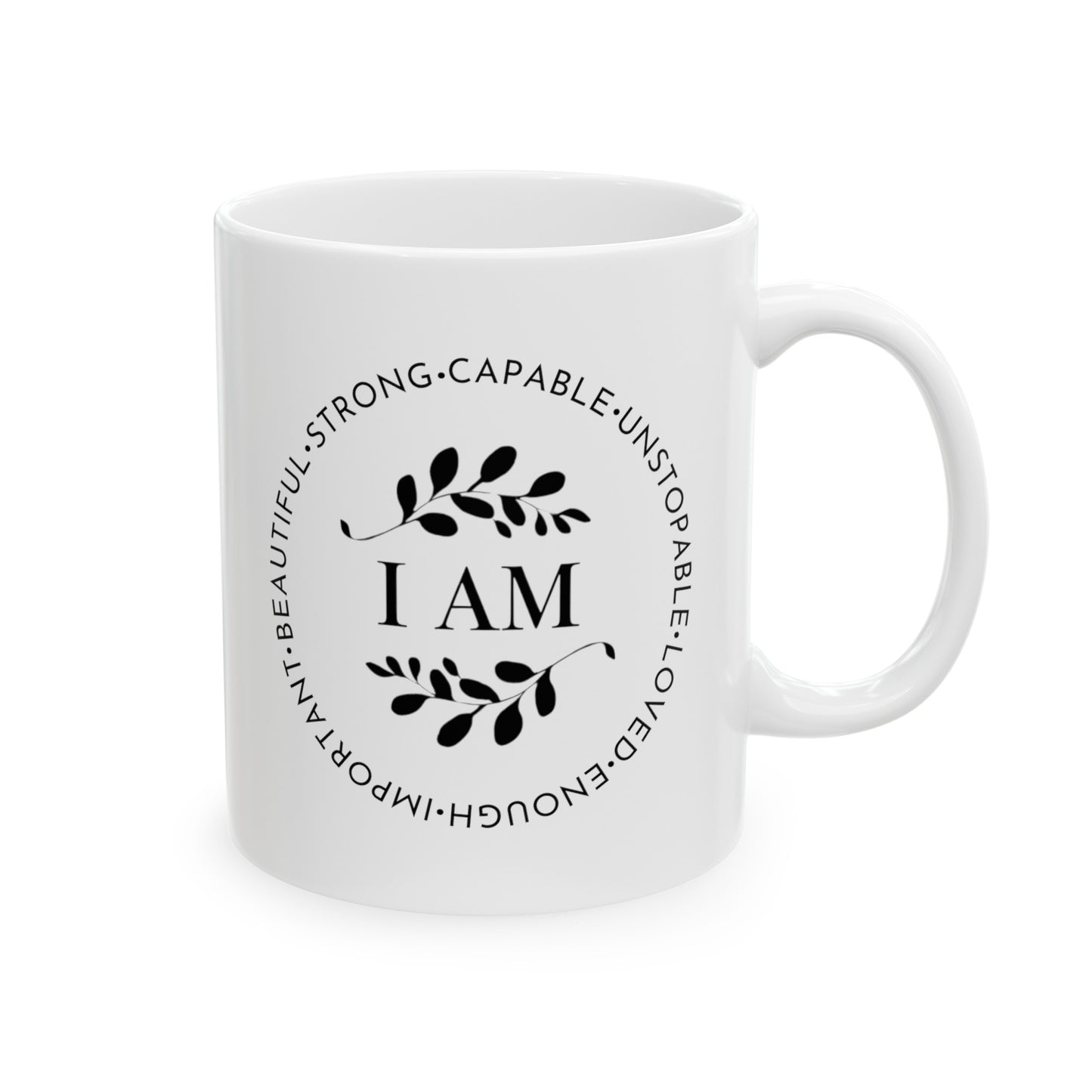 I AM Ceramic Mug, (11oz, 15oz)