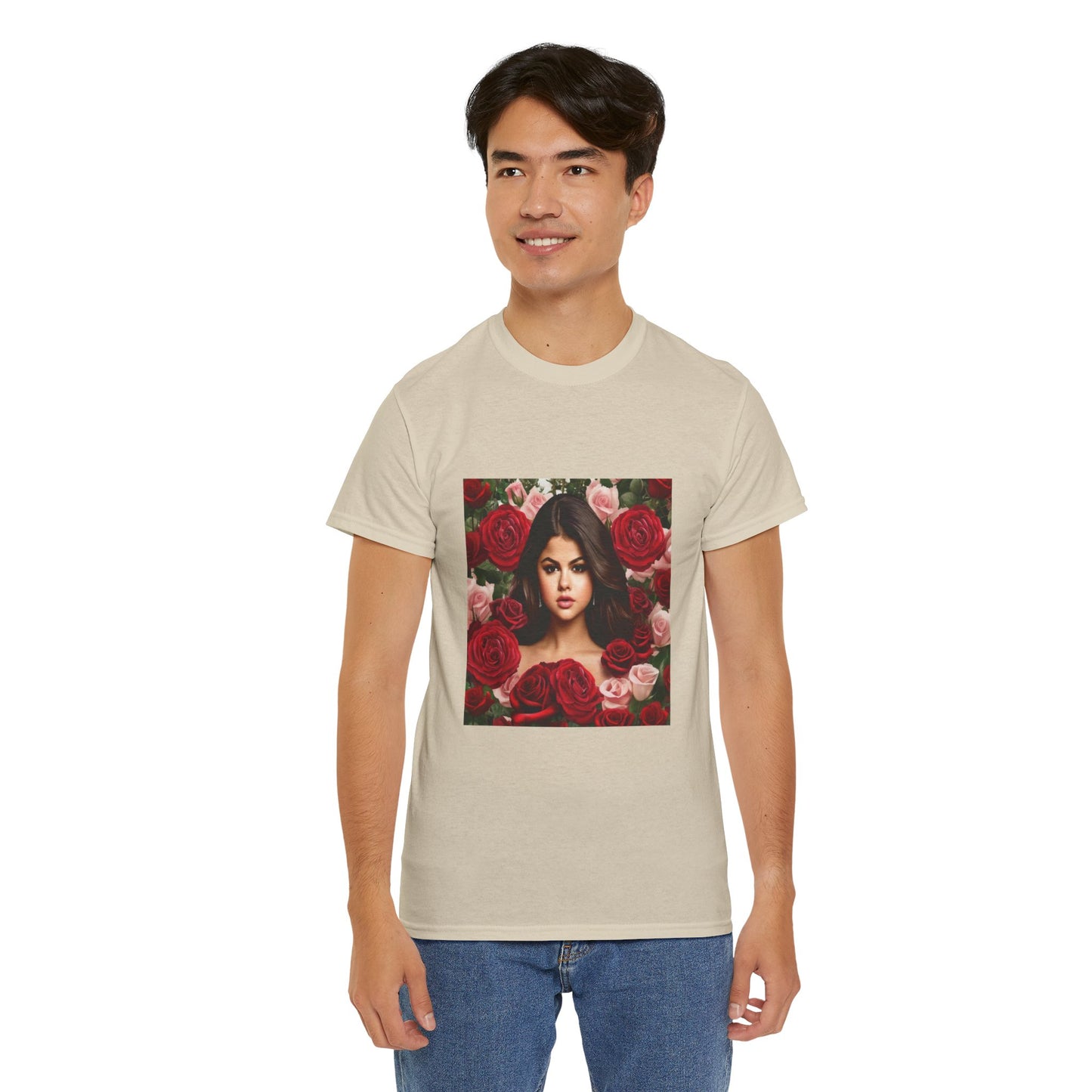 Selena Gomez T Shirt with Hearts