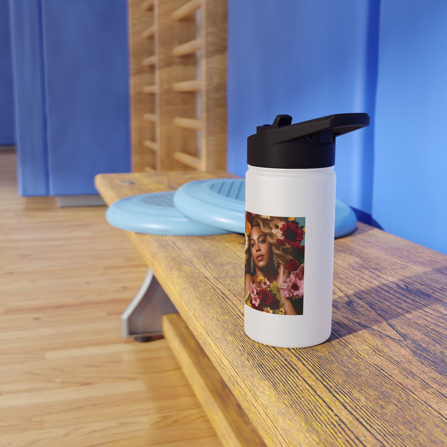 Women Stainless Steel Water Bottle, Standard Lid
