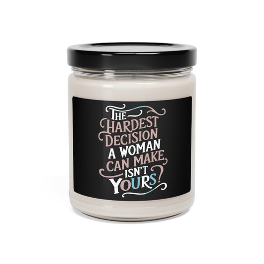 The Hardest Decision Scented Soy Candle, 9oz