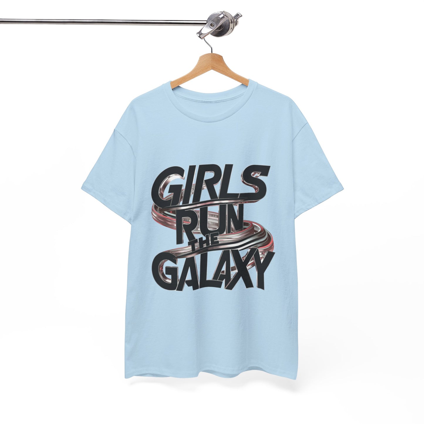 Girl Run The Galaxy T Shirt with Hearts