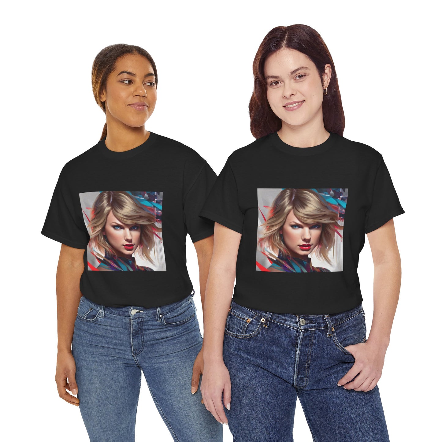 Taylor Swift T Shirt with Hearts