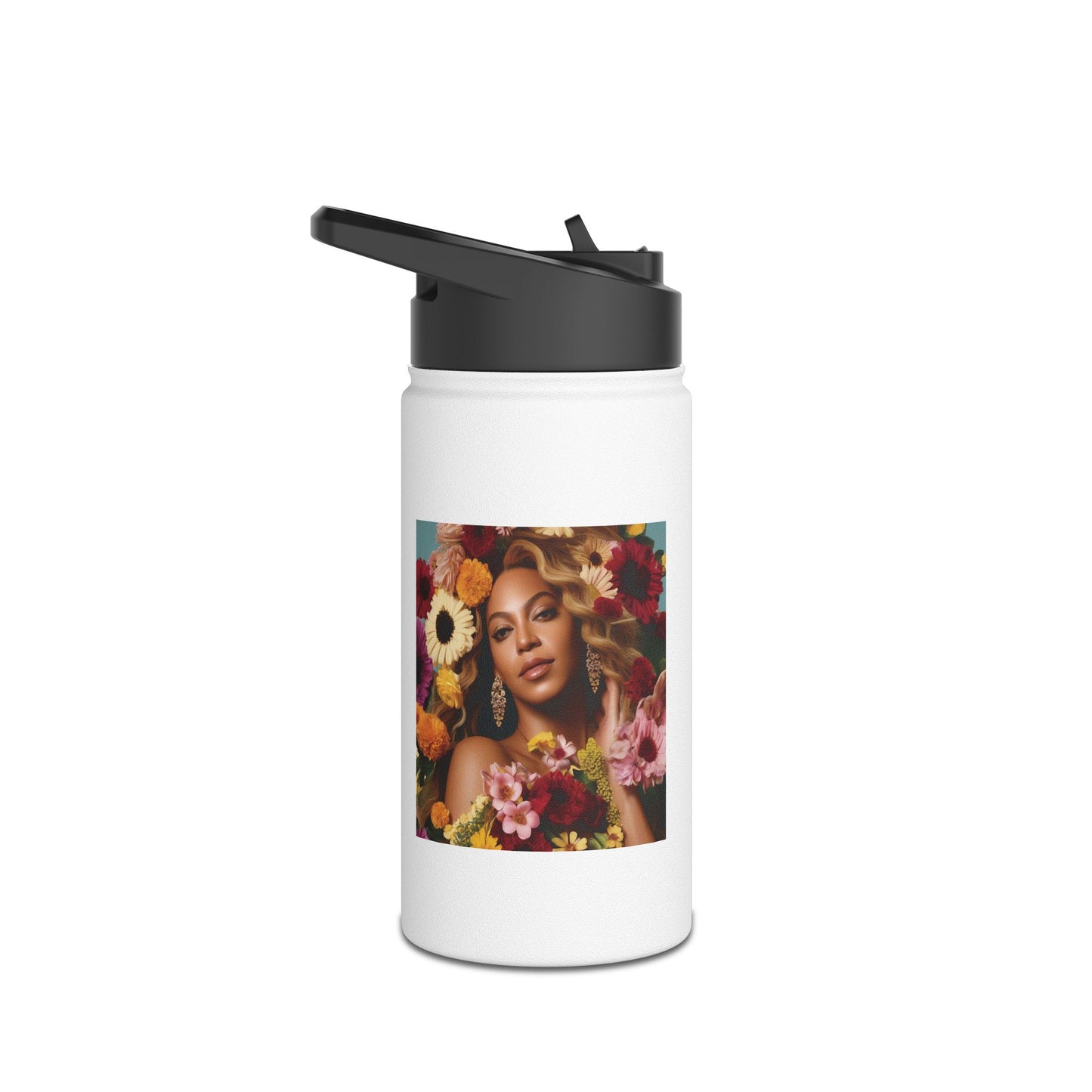 Women Stainless Steel Water Bottle, Standard Lid