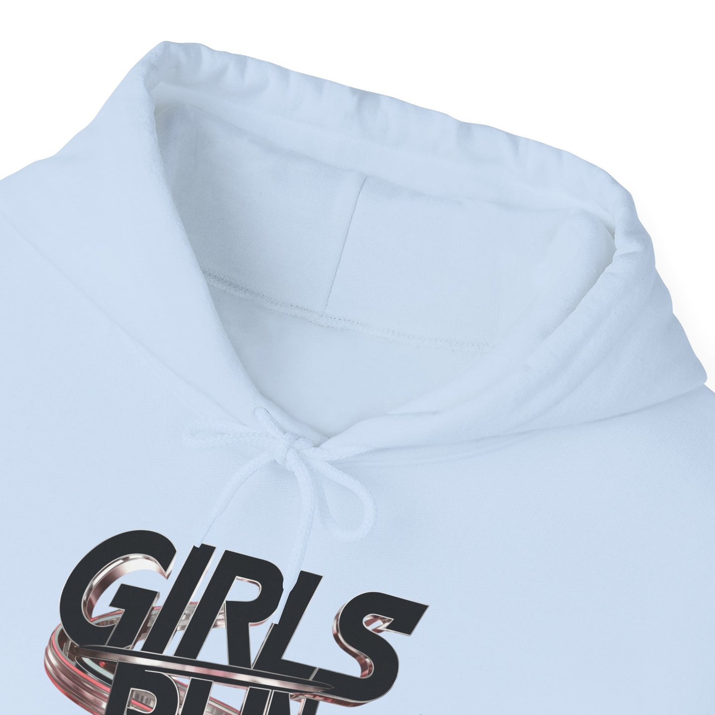 Girls Run Printed Unisex Heavy Blend™ Hooded Sweatshirt
