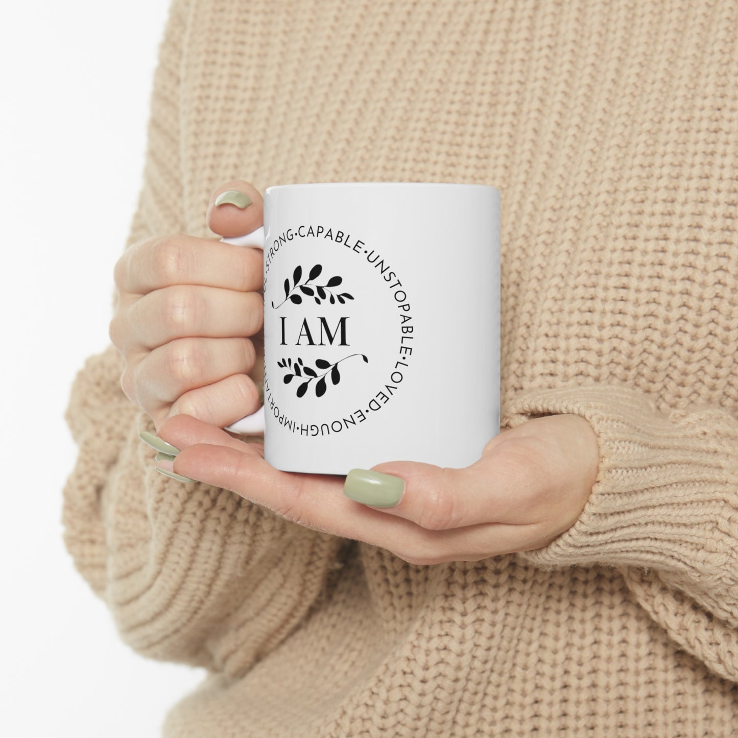 I AM Ceramic Mug, (11oz, 15oz)
