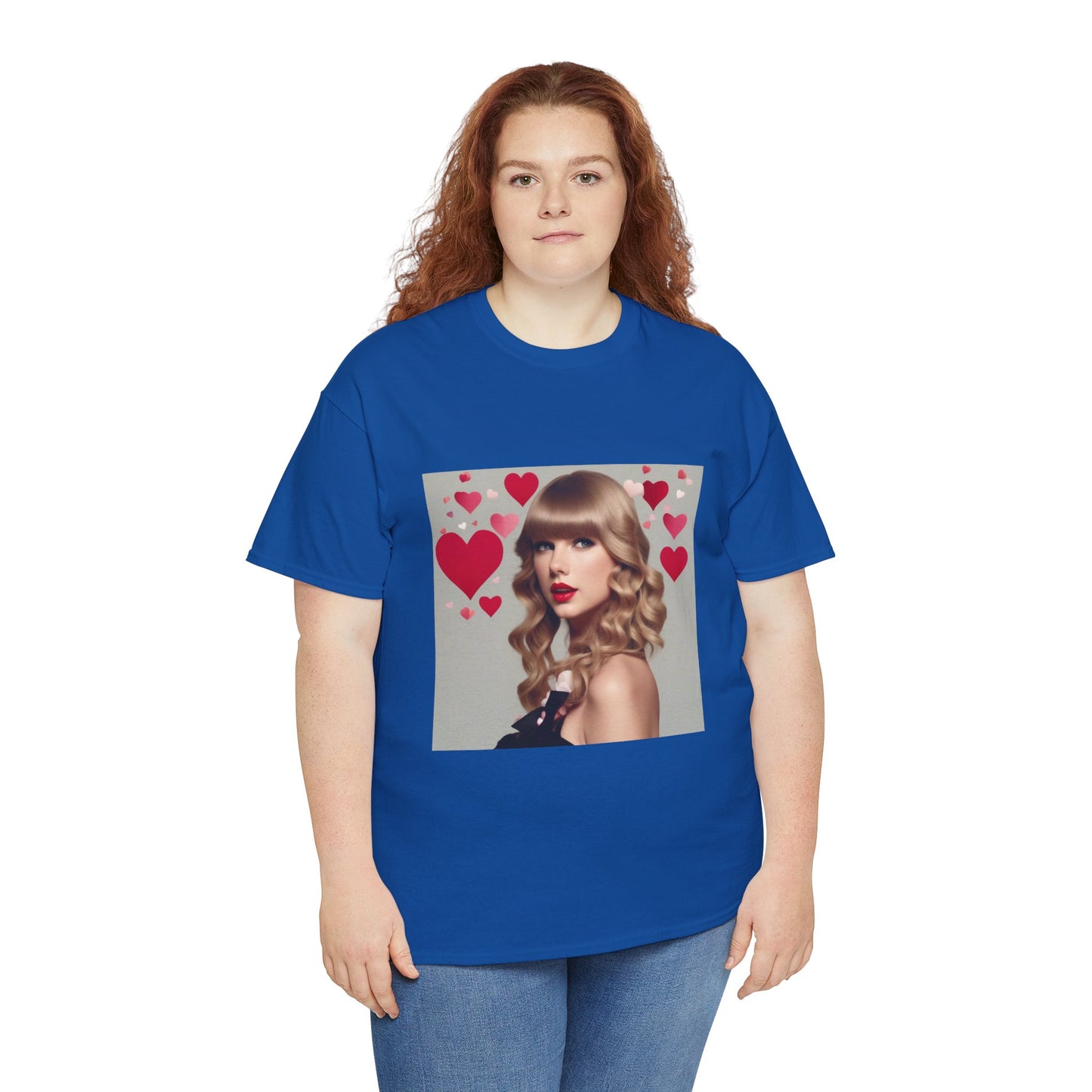 Taylor Swift T Shirt with Hearts