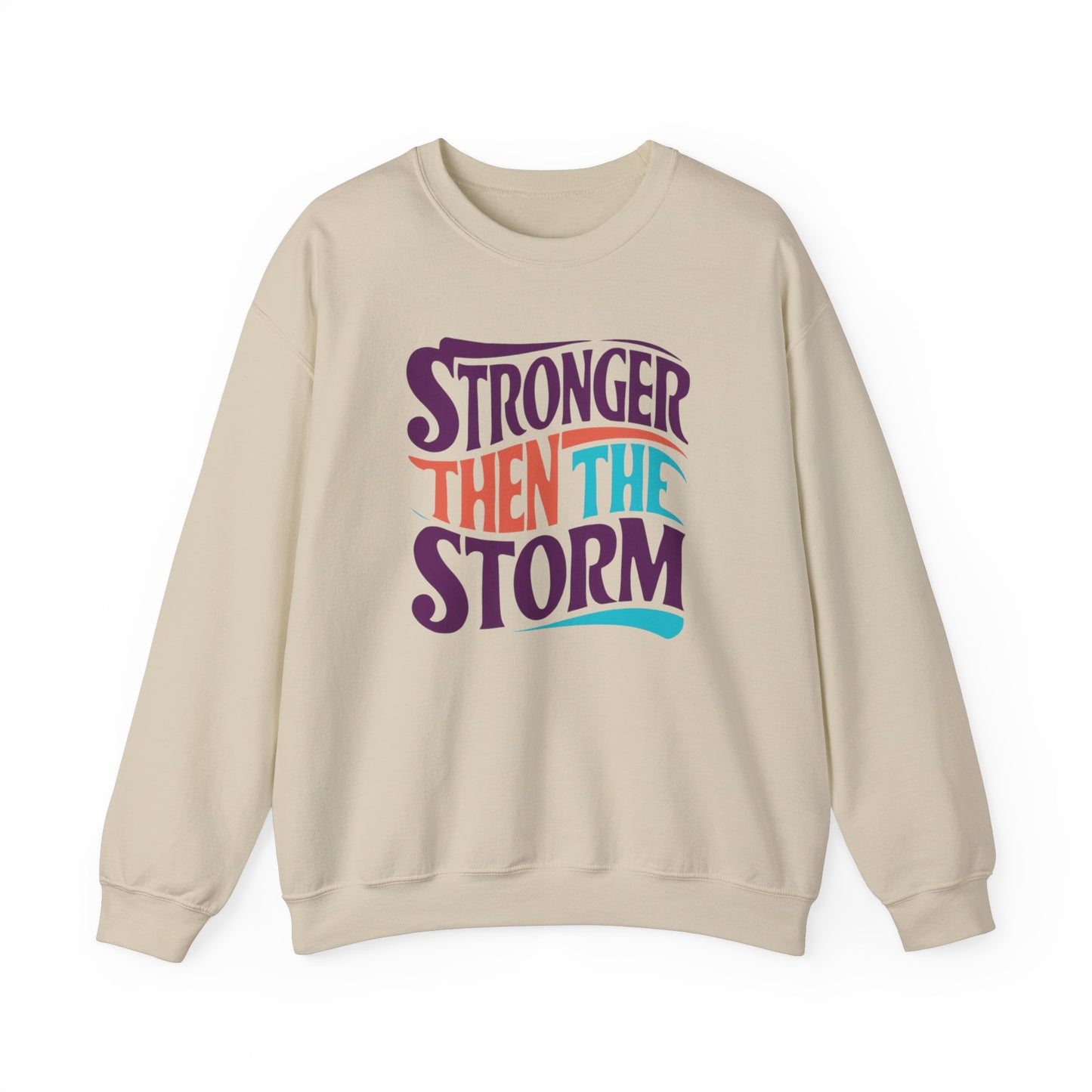 Stronger Then The Storm Unisex Heavy Blend™ Crewneck Sweatshirt