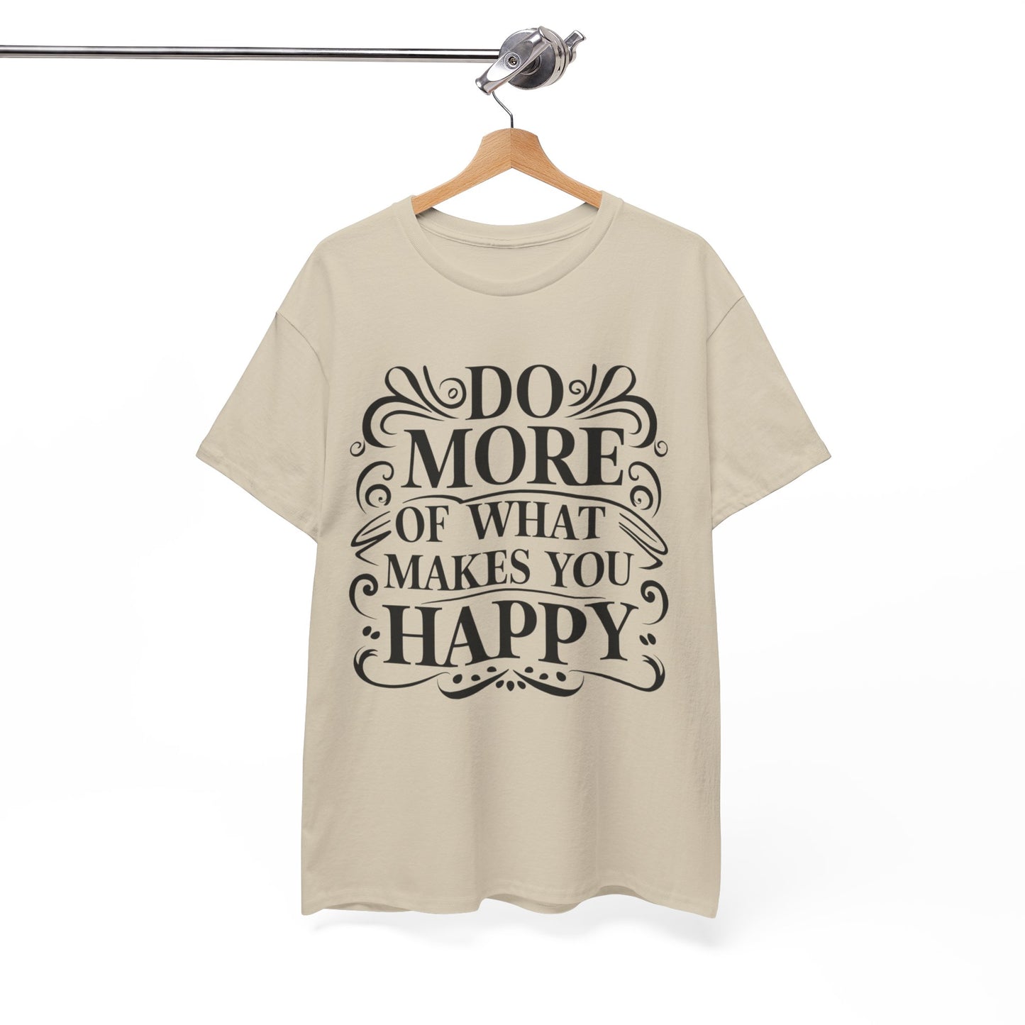 Do More Of What Printed T Shirt with Hearts