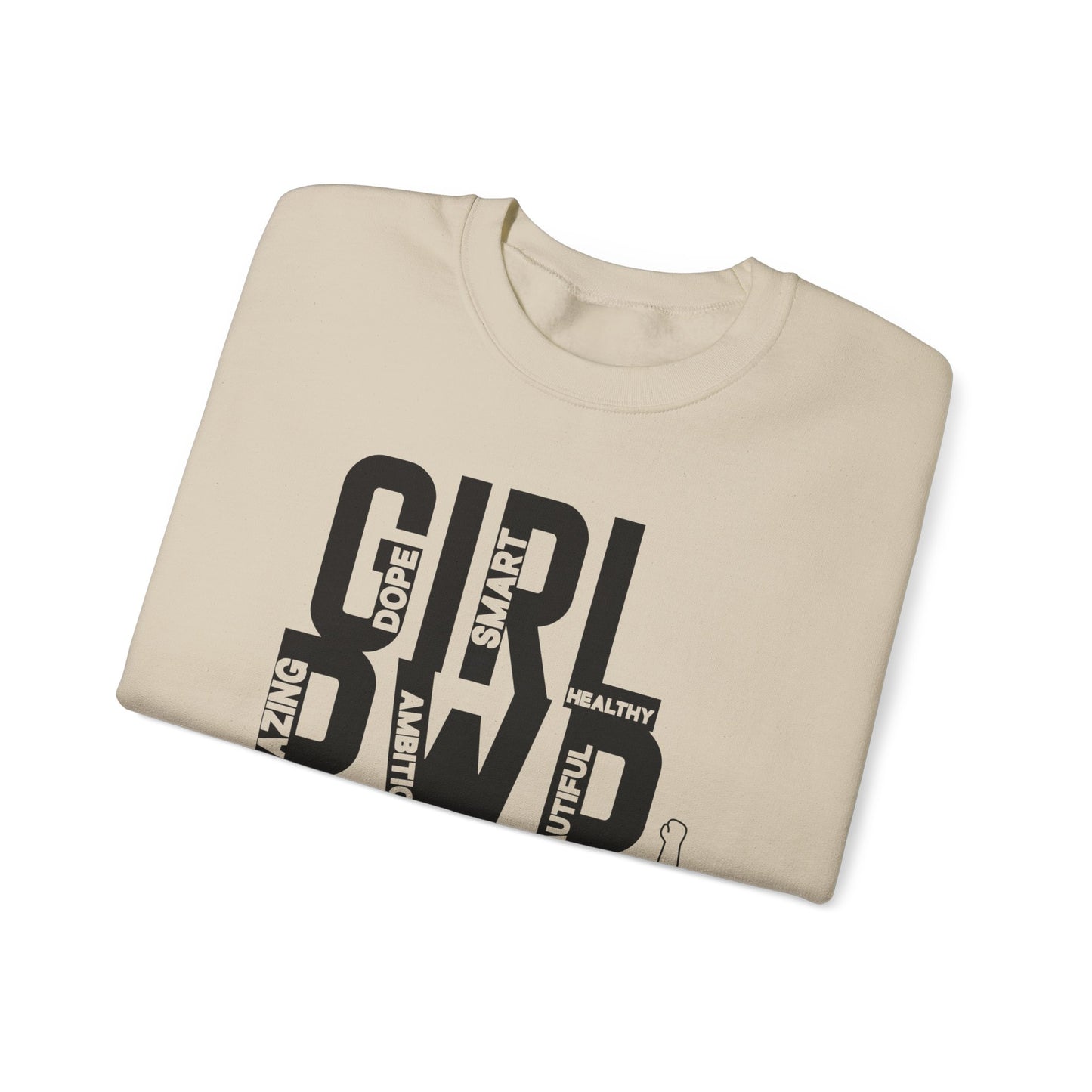 Girl PWR Unisex Heavy Blend™ Crewneck Sweatshirt