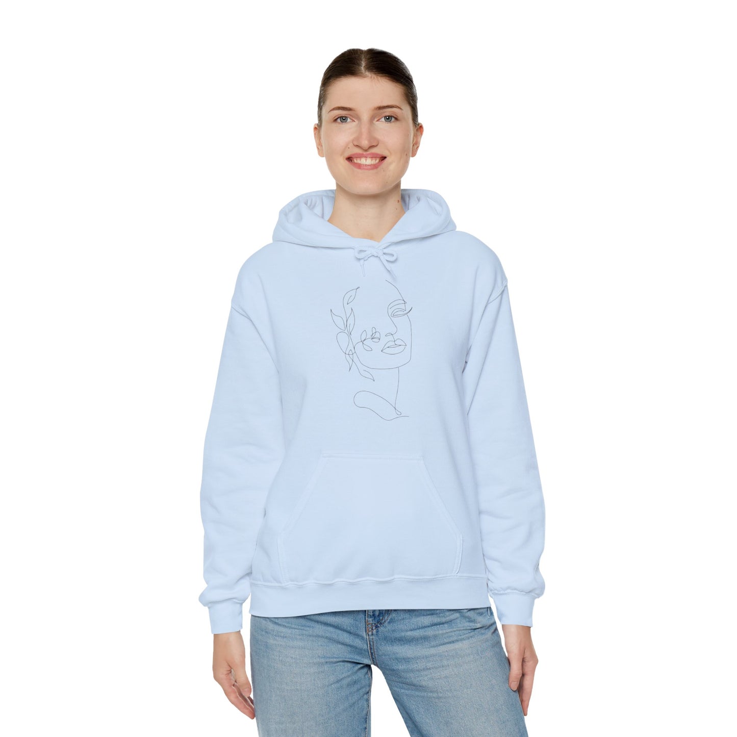 Women Artwork Unisex Heavy Blend™ Hooded Sweatshirt