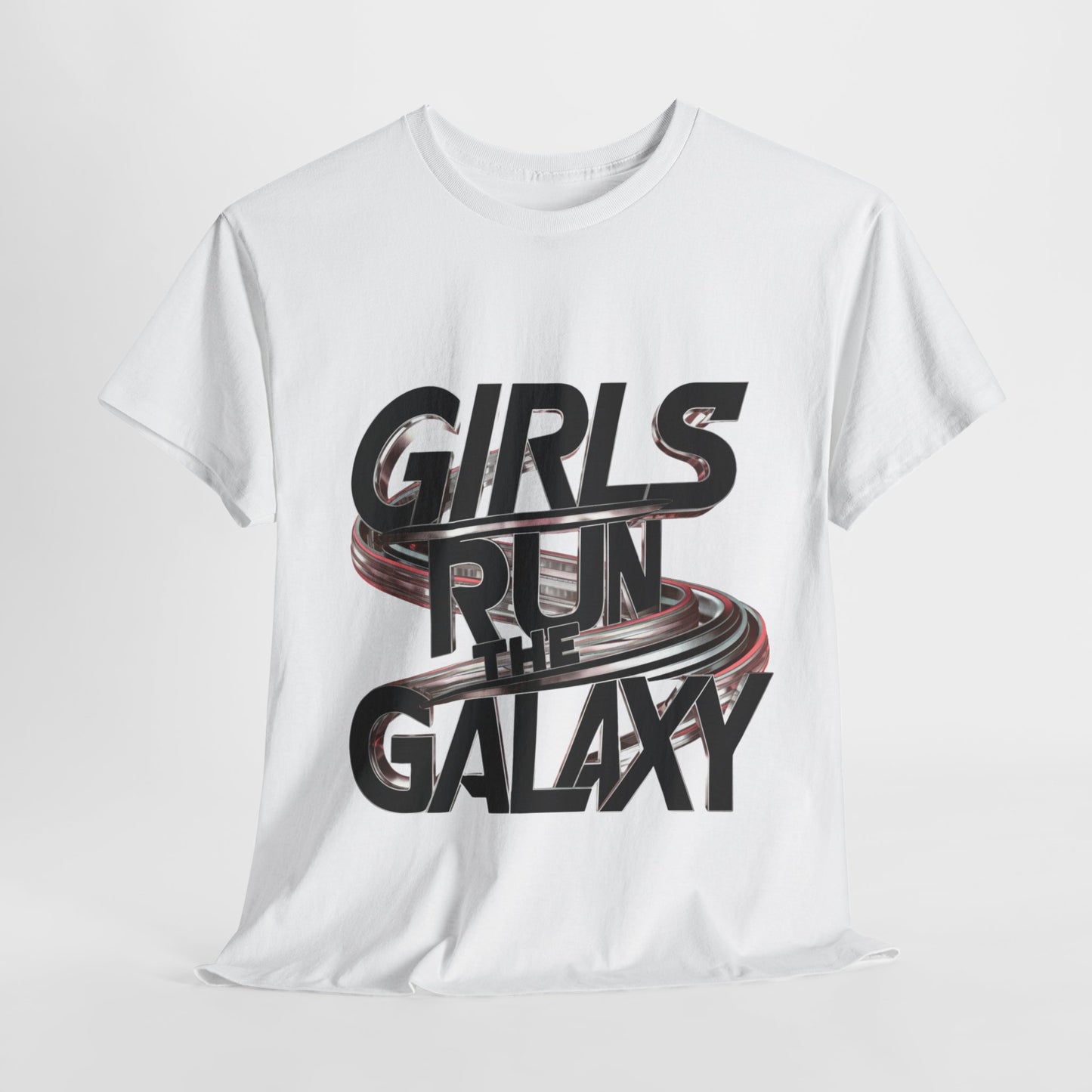 Girl Run The Galaxy T Shirt with Hearts