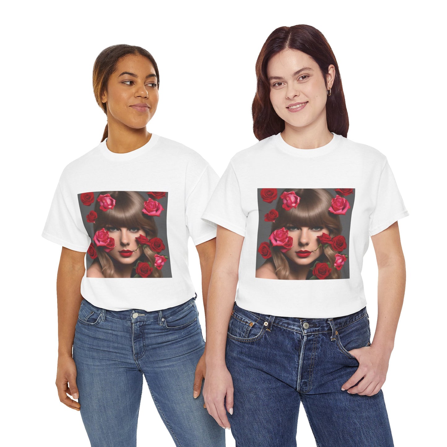 Taylor Swift T Shirt with Hearts