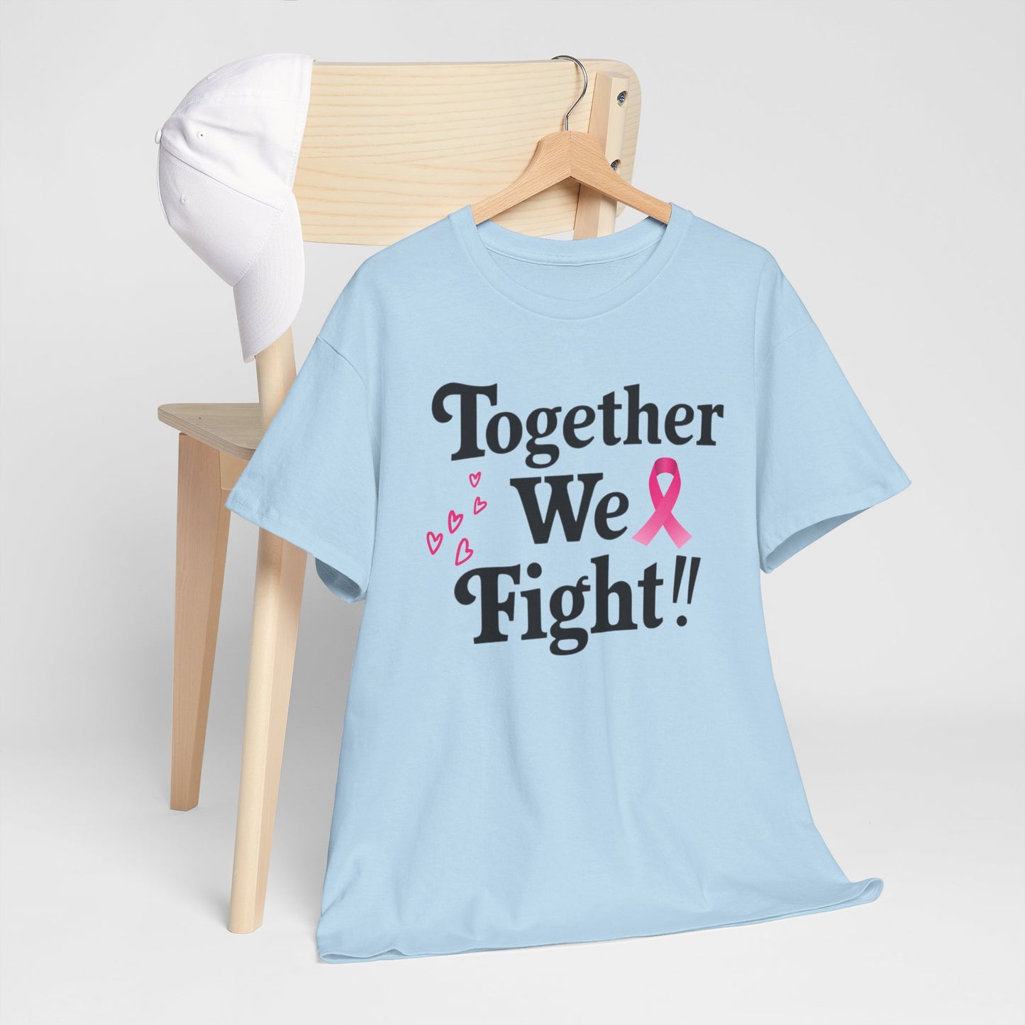 Together We Fight Unisex Heavy Cotton Tee