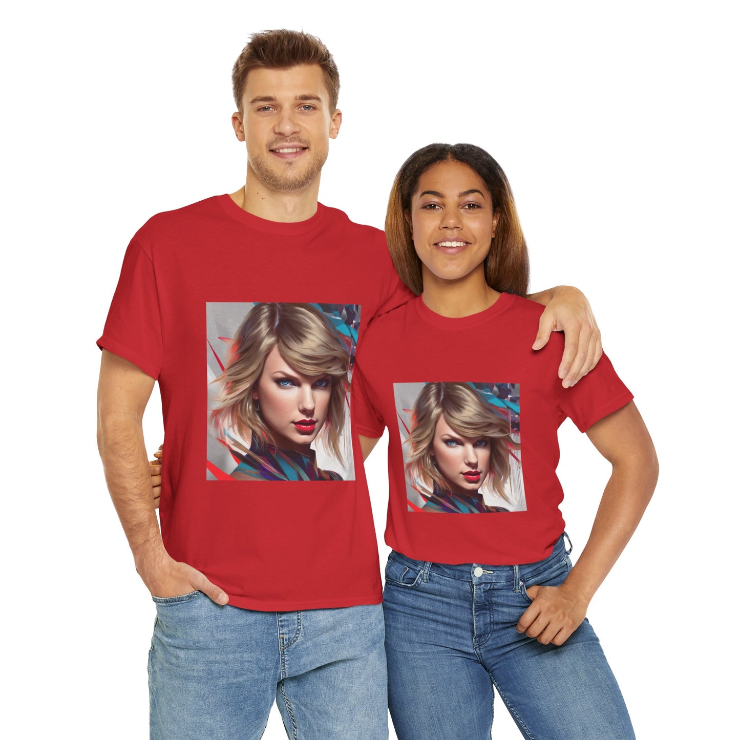 Taylor Swift T Shirt with Hearts