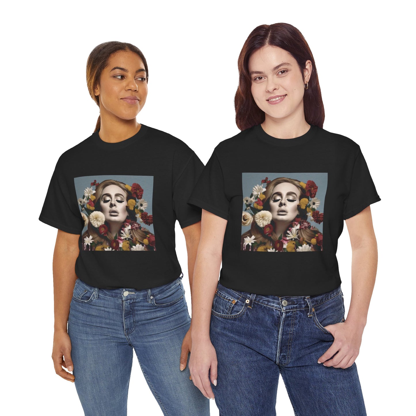Adele T Shirt with Hearts