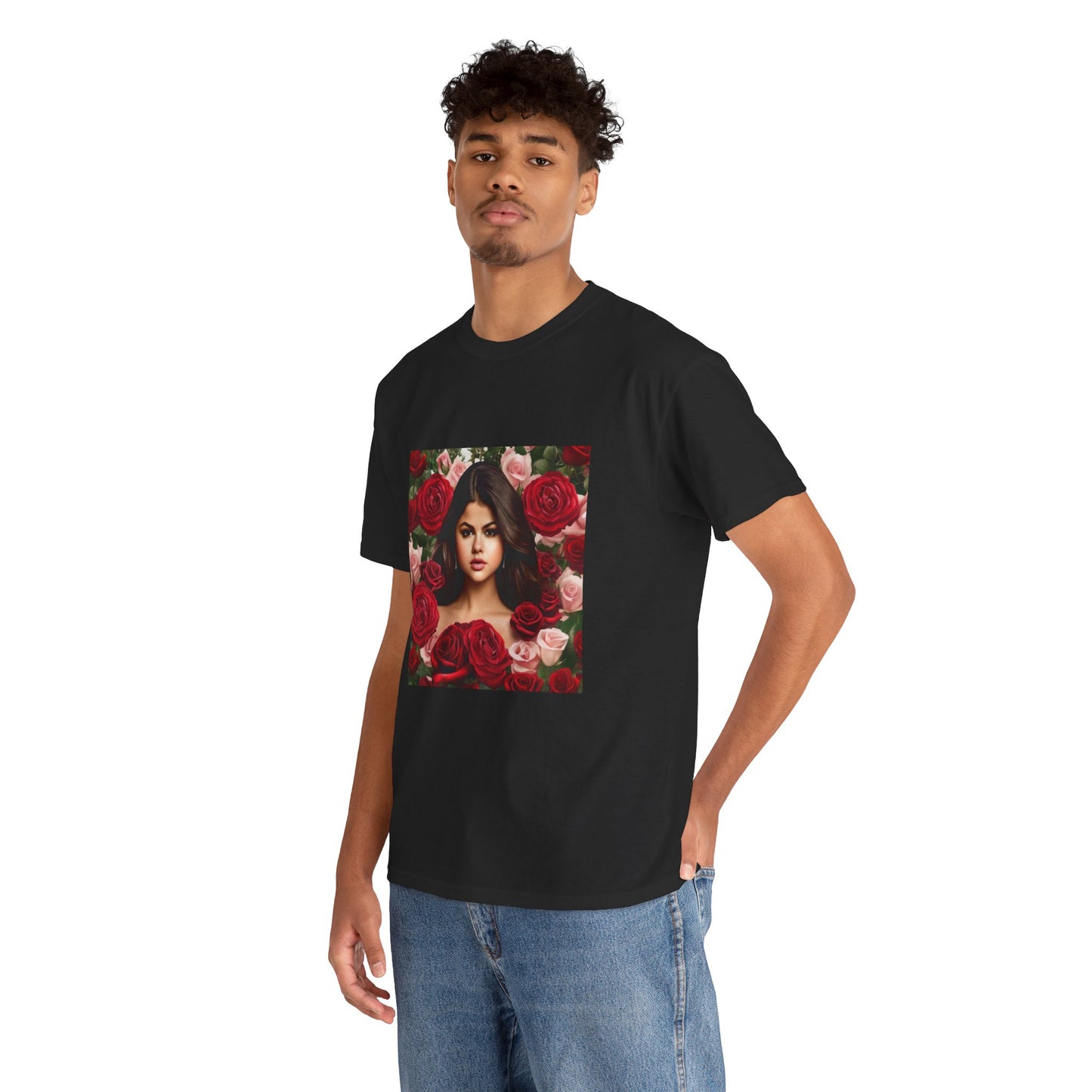 Selena Gomez T Shirt with Hearts