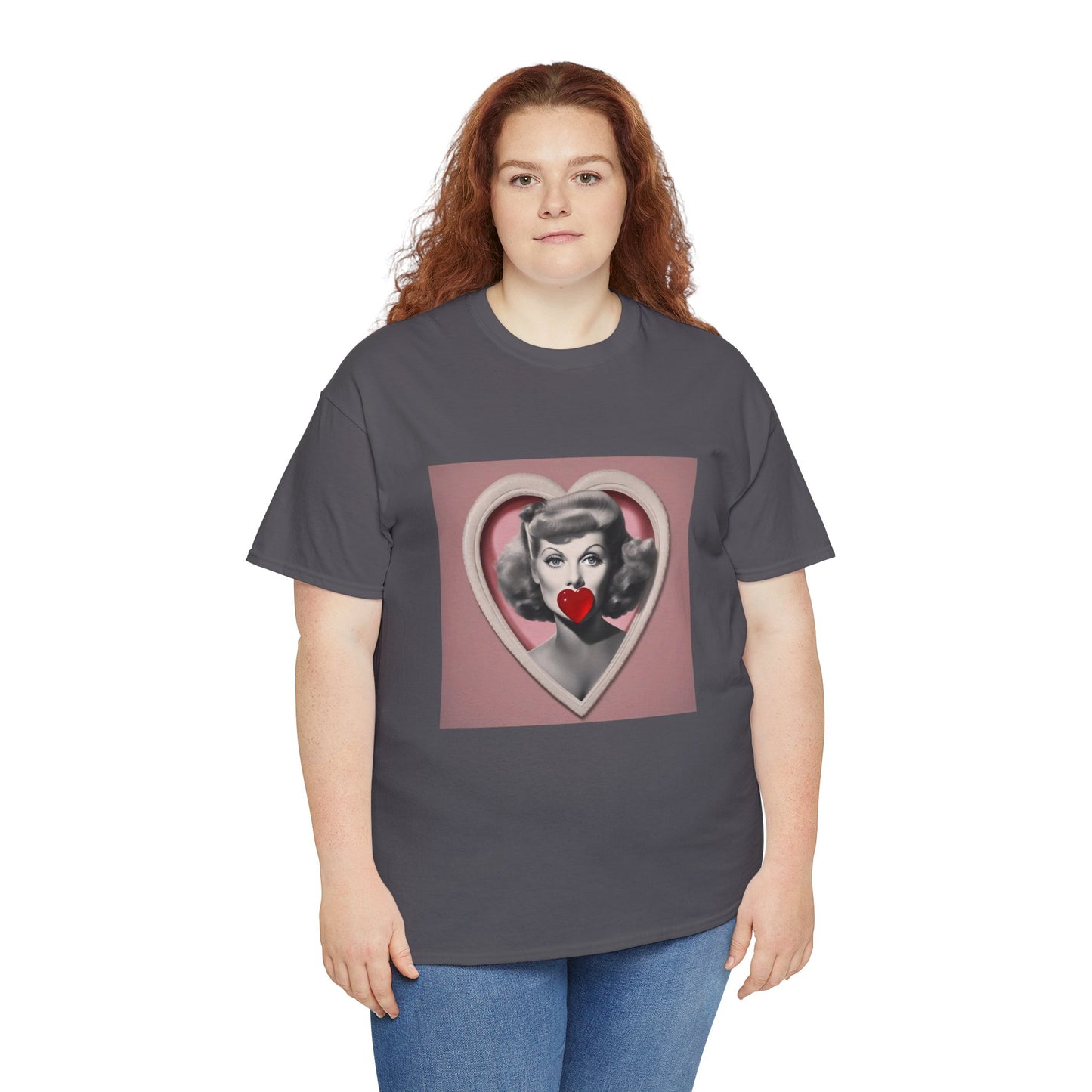 Miley Cyrus T Shirt with Hearts