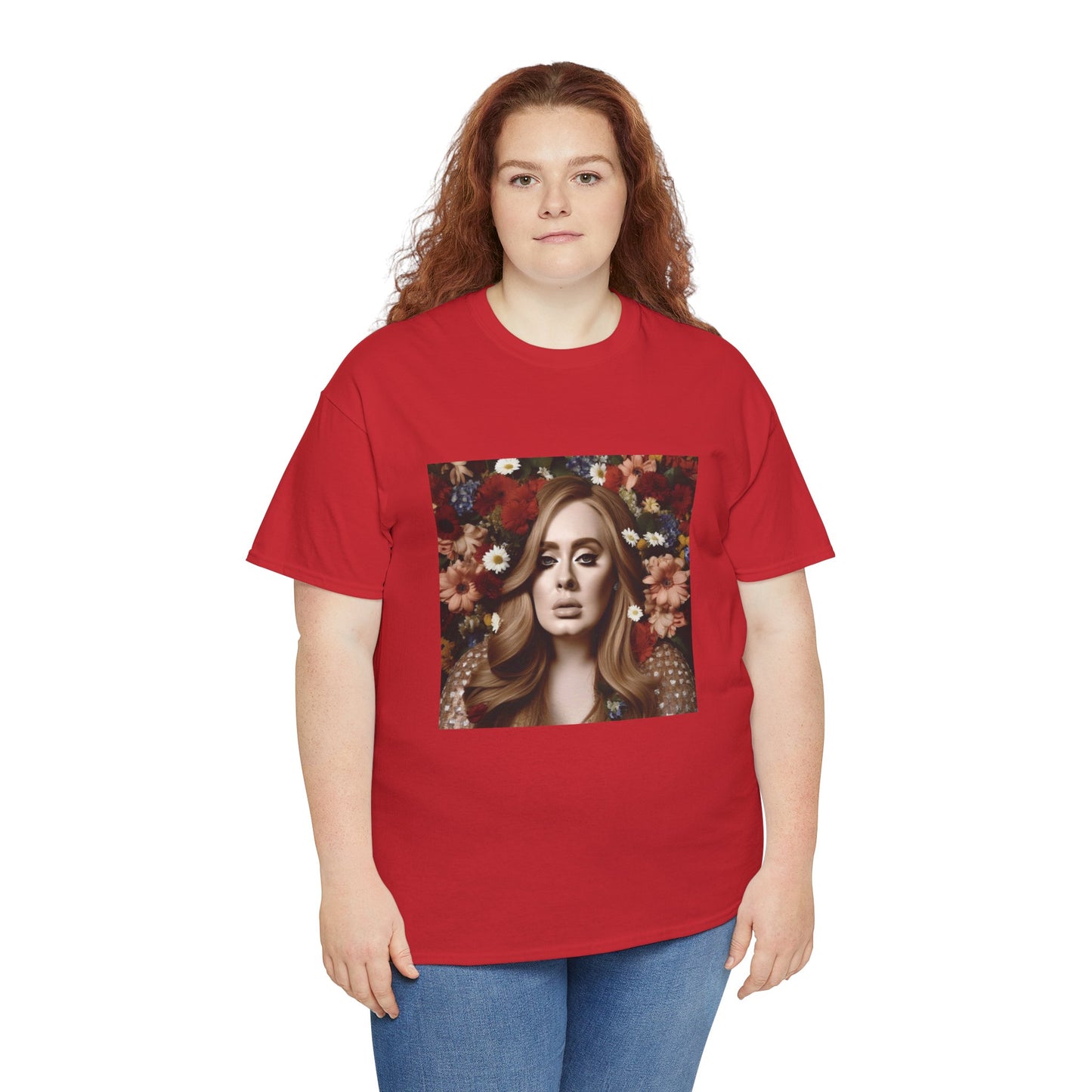 Adele T Shirt with Hearts