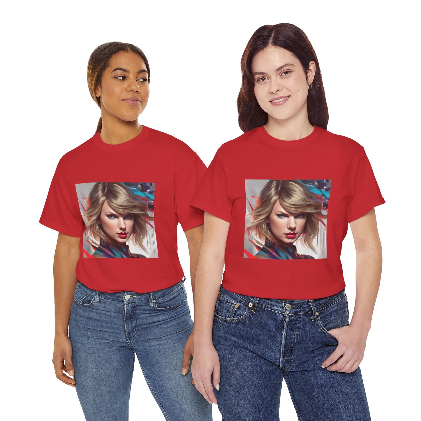 Taylor Swift T Shirt with Hearts