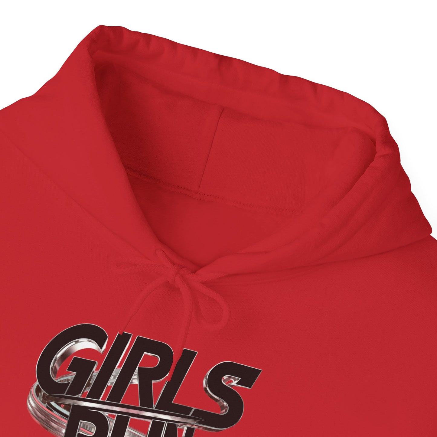 Girls Run Printed Unisex Heavy Blend™ Hooded Sweatshirt