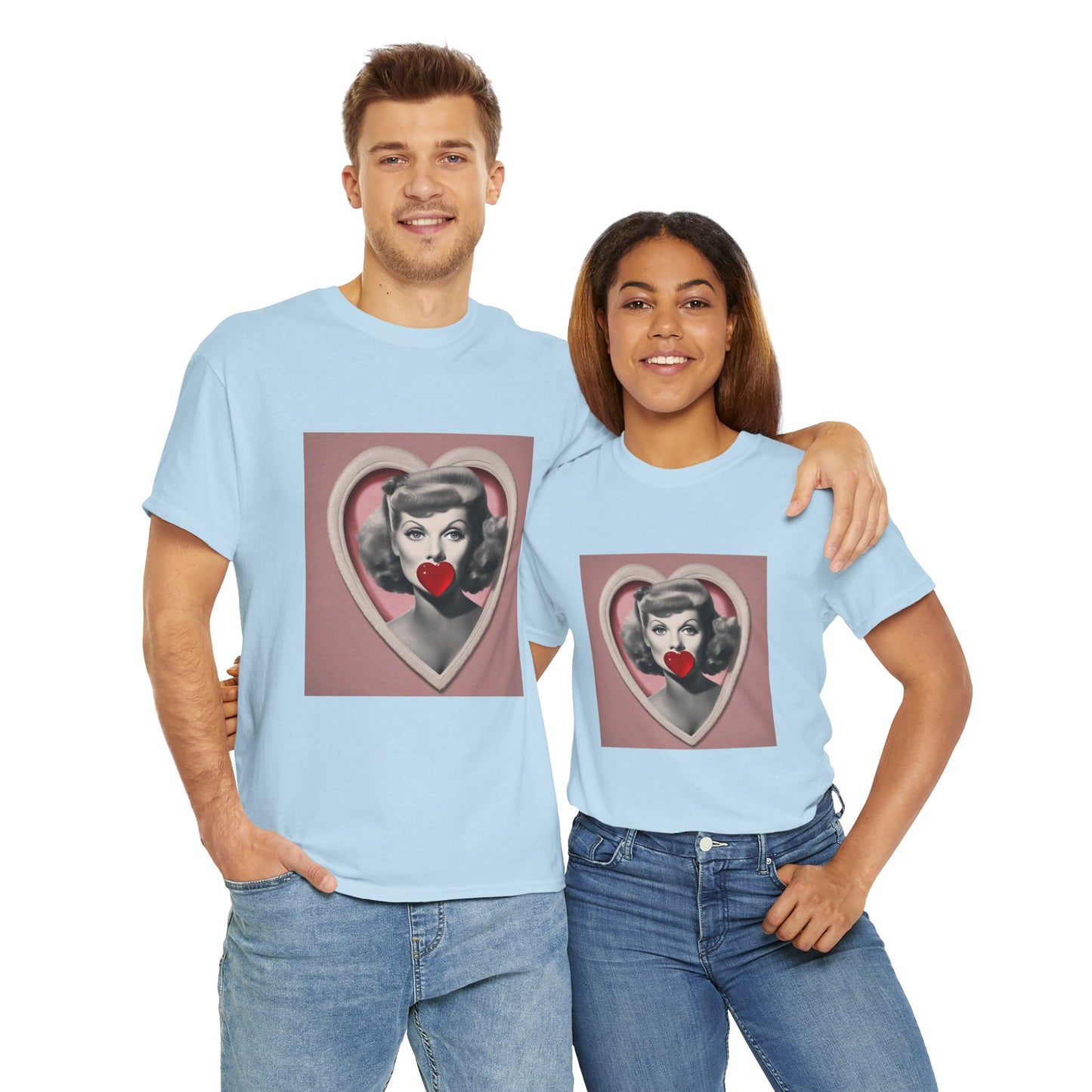 Miley Cyrus T Shirt with Hearts