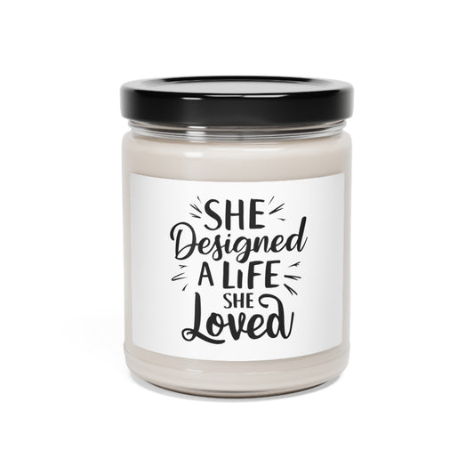 She Designed A Life She Loved Scented Soy Candle, 9oz