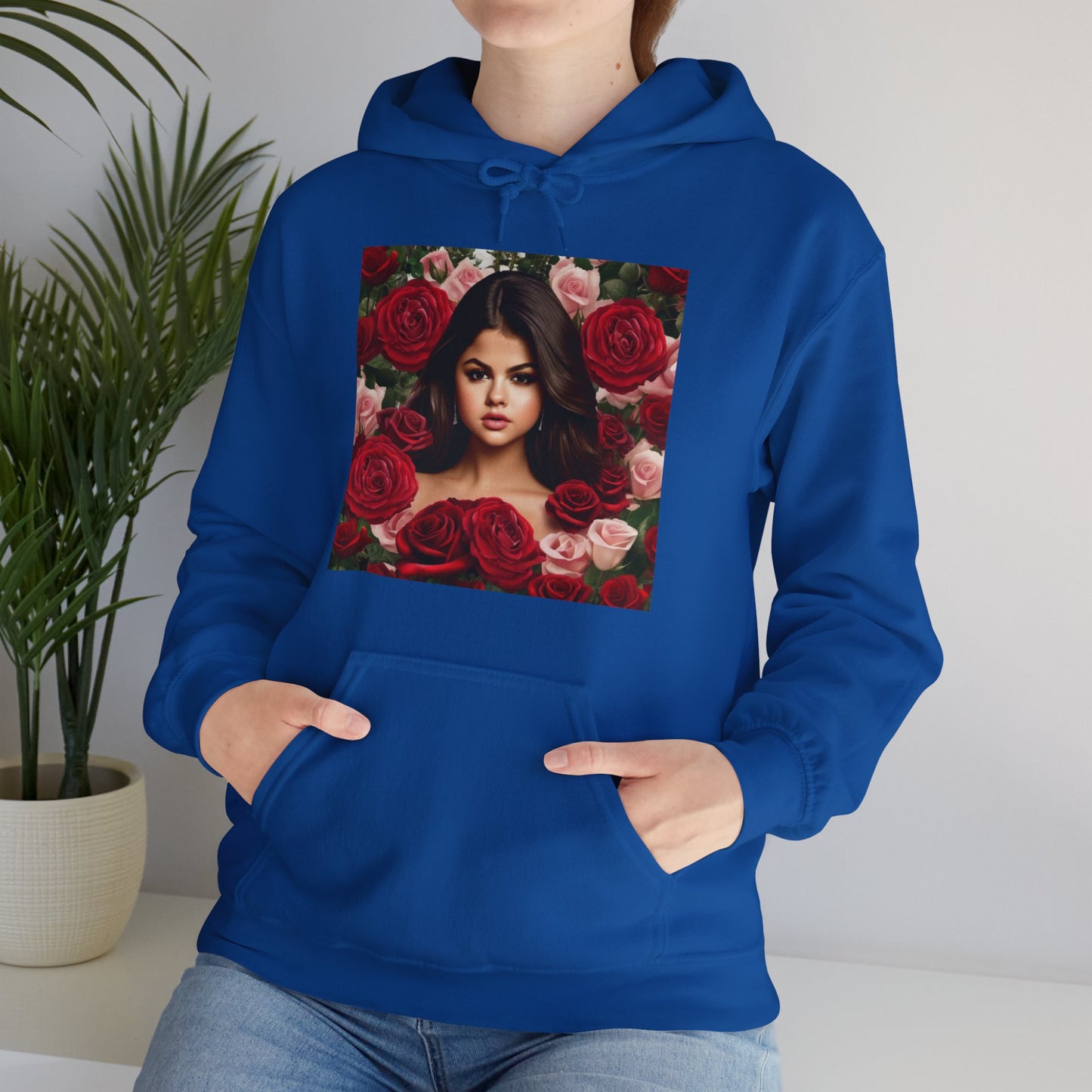 Selena Gomez Printed Unisex Heavy Blend™ Hooded Sweatshirt