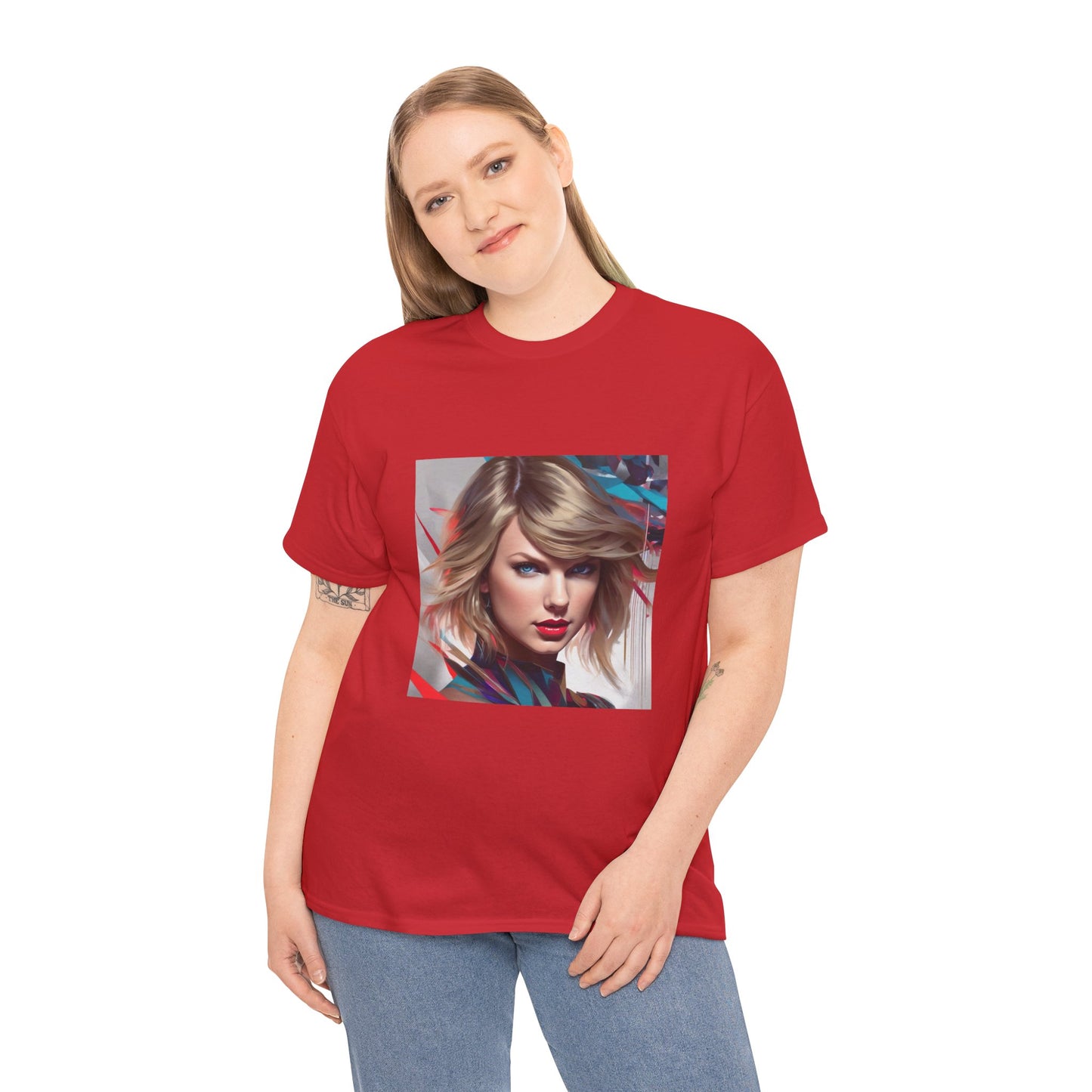 Taylor Swift T Shirt with Hearts