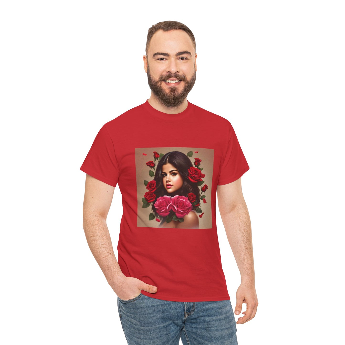 Selena Gomez T Shirt with Hearts