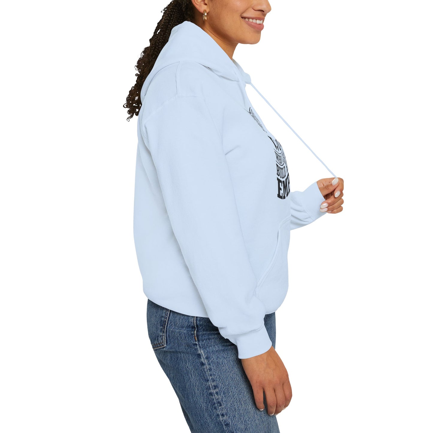 Don't Underestimate Printed Unisex Heavy Blend™ Hooded Sweatshirt