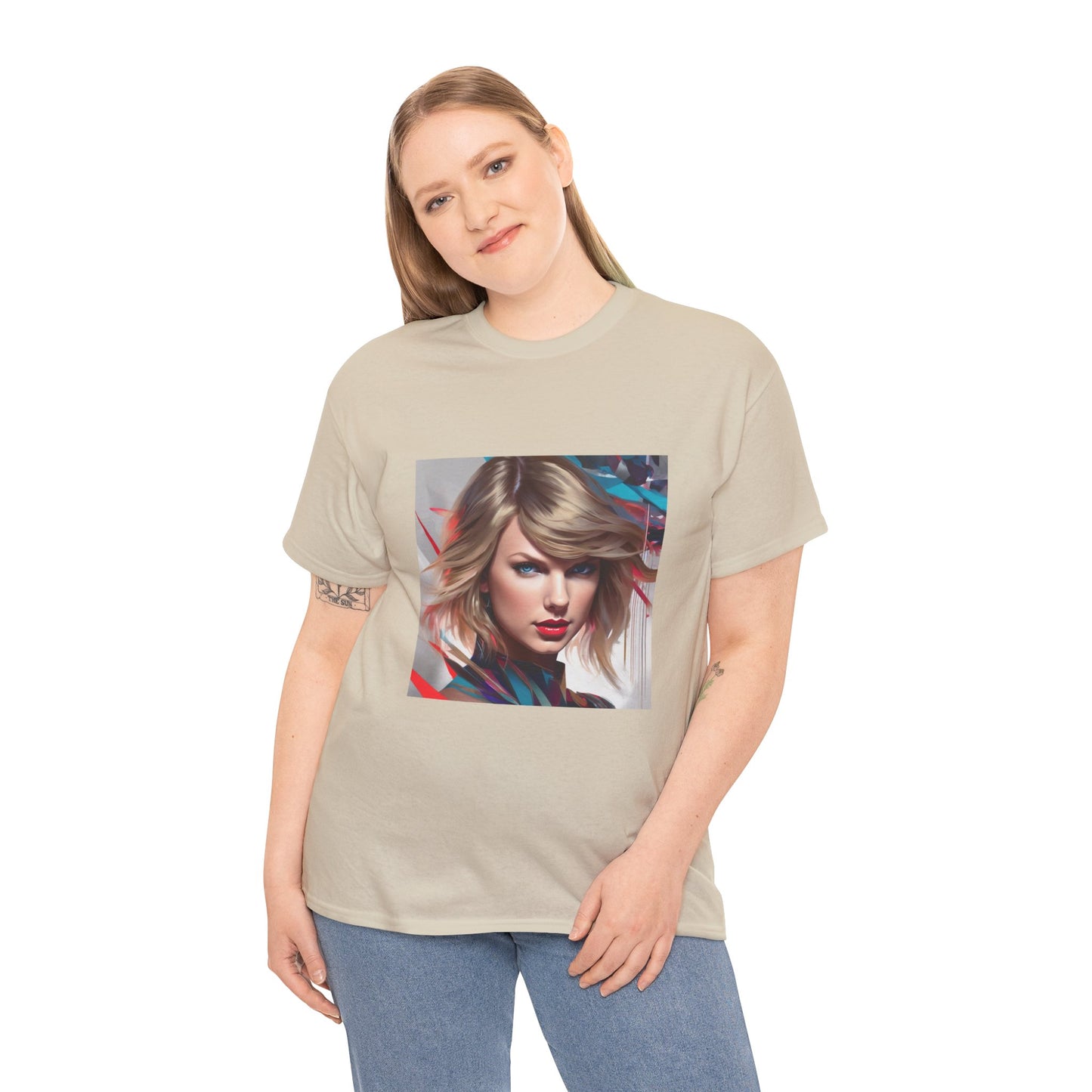 Taylor Swift T Shirt with Hearts