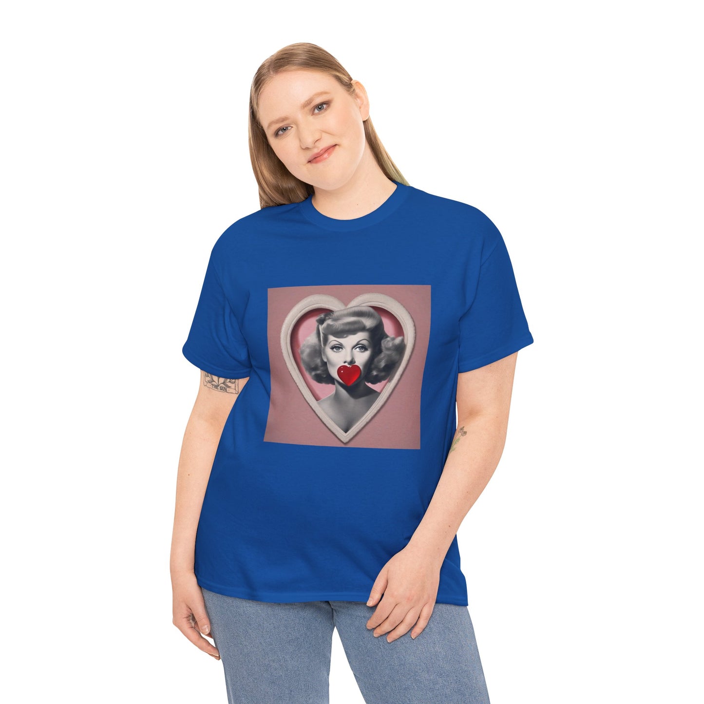 Miley Cyrus T Shirt with Hearts