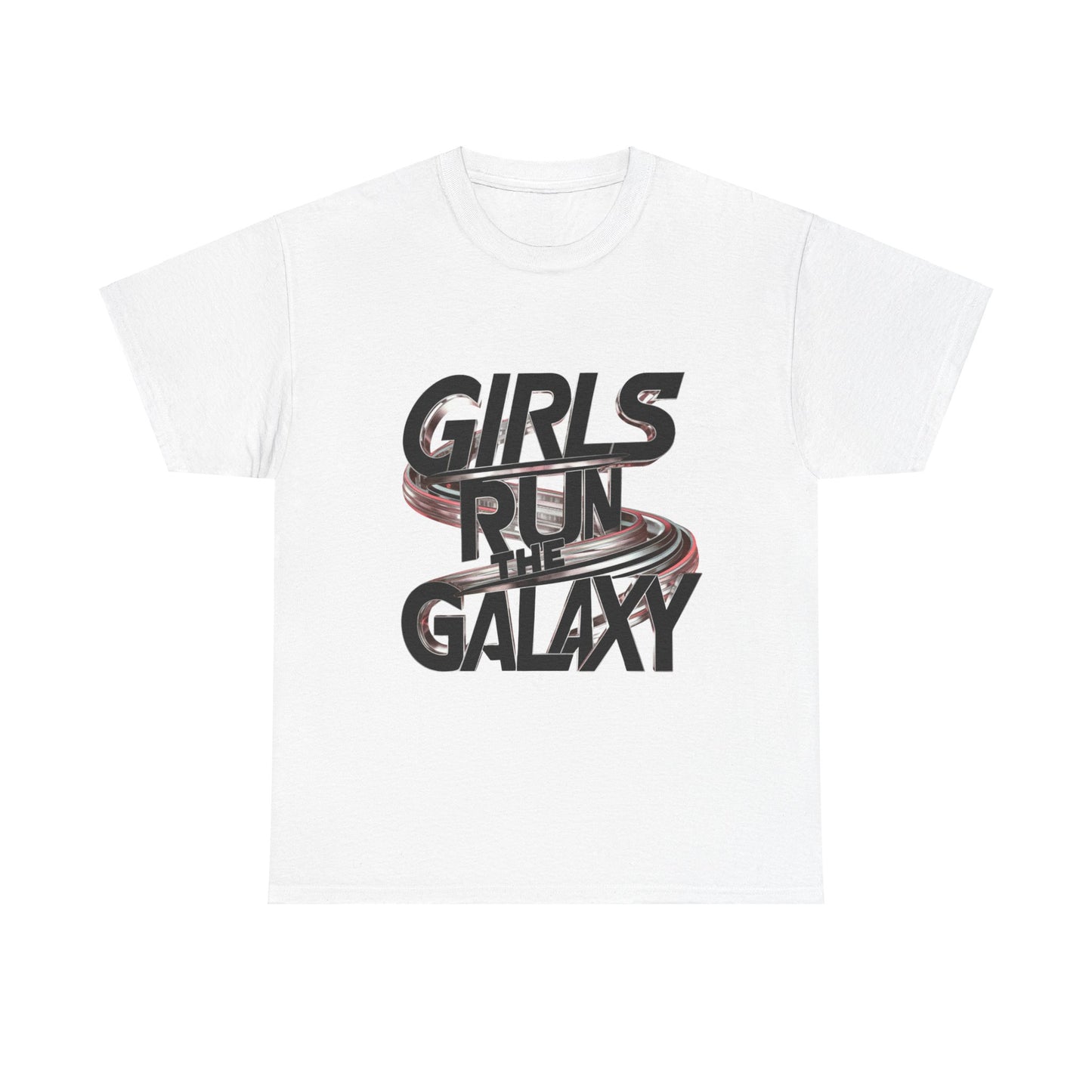 Girl Run The Galaxy T Shirt with Hearts