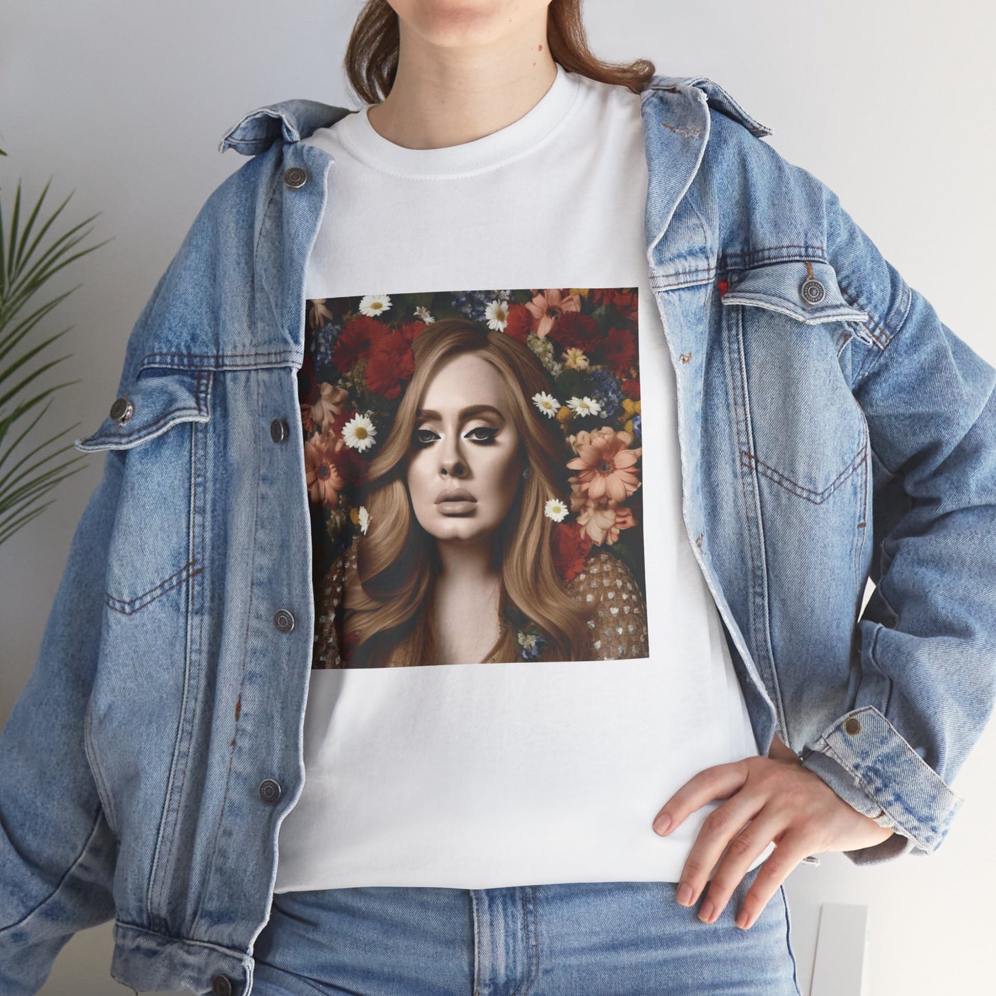 Adele T Shirt with Hearts