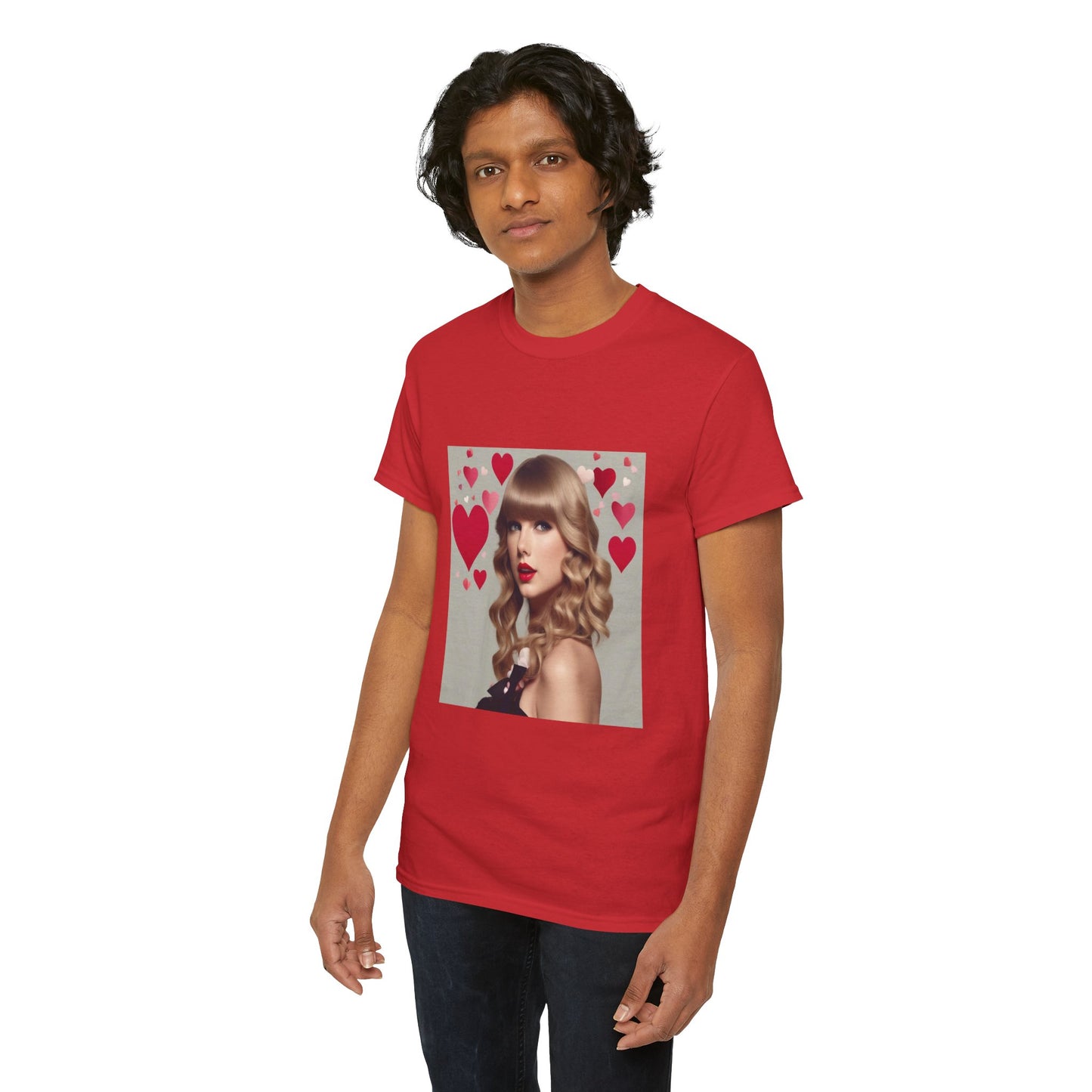 Taylor Swift T Shirt with Hearts