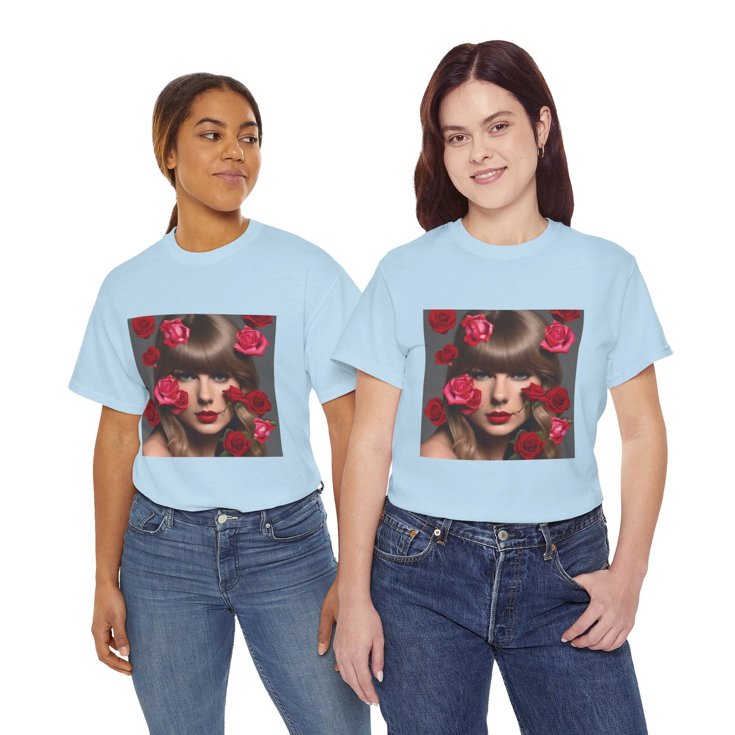 Taylor Swift T Shirt with Hearts