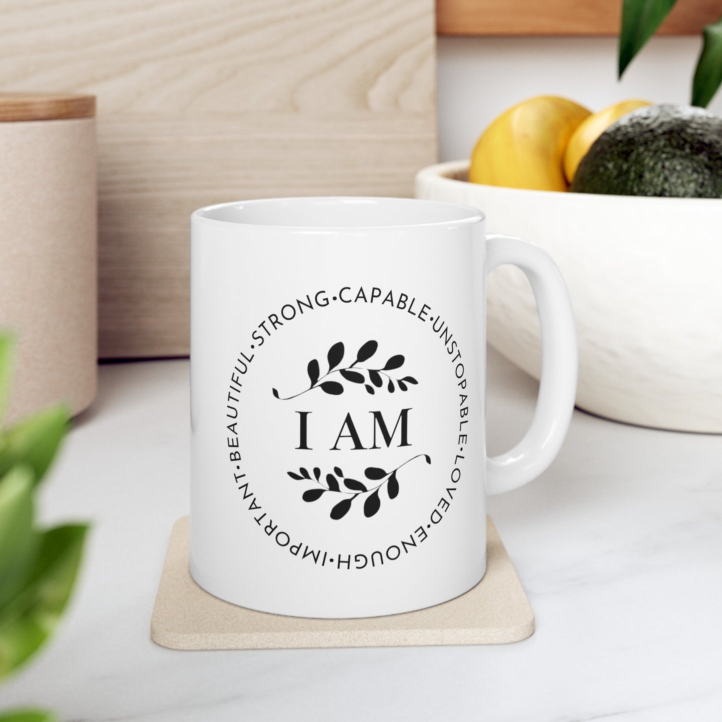 I AM Ceramic Mug, (11oz, 15oz)