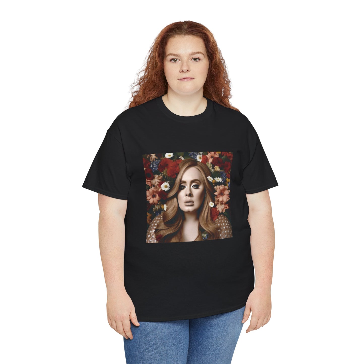 Adele T Shirt with Hearts
