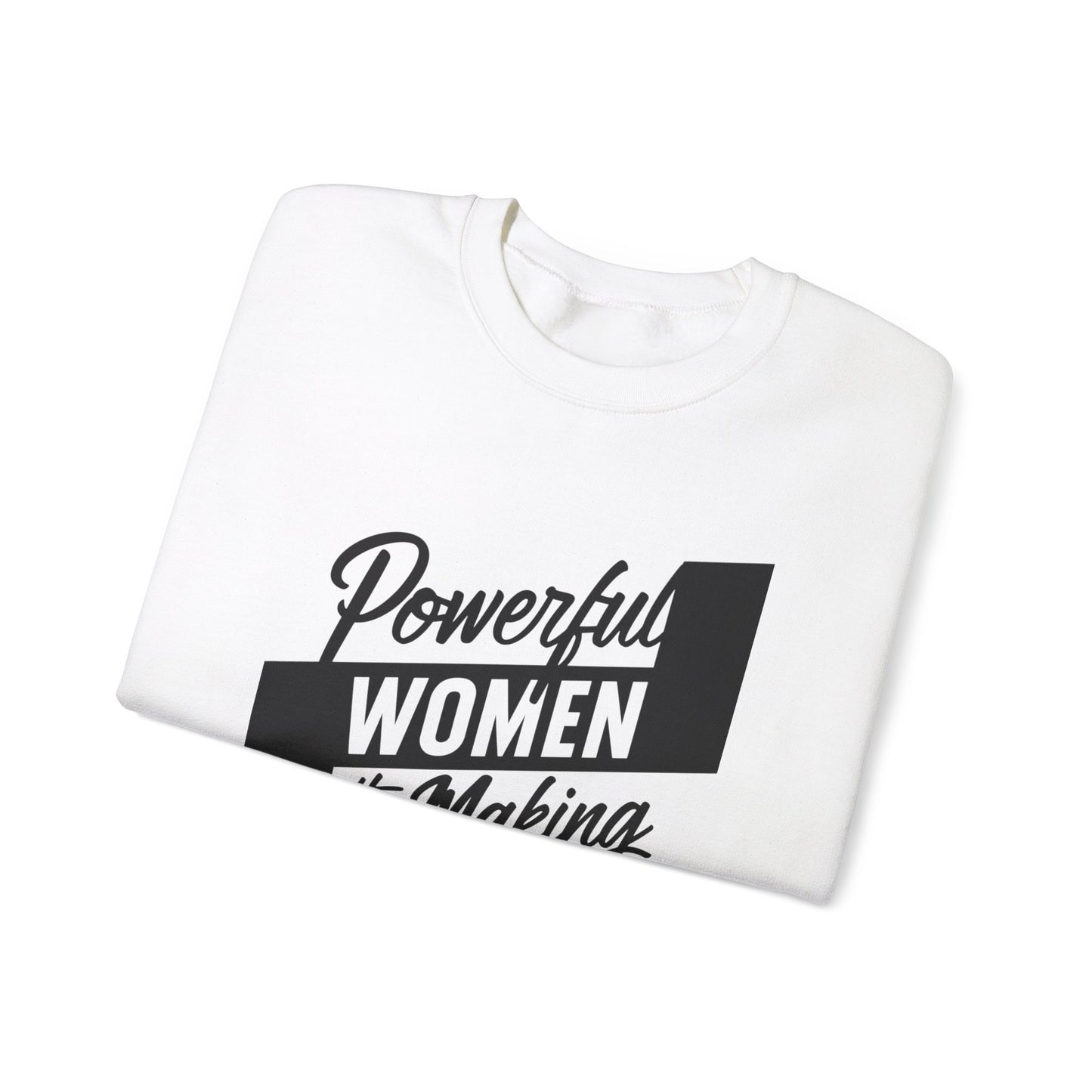 Powerful Women In The Making Unisex Heavy Blend™ Crewneck Sweatshirt
