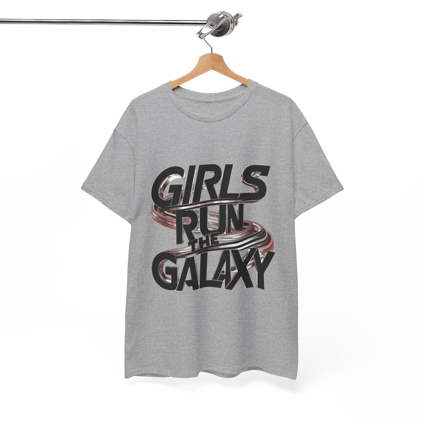 Girl Run The Galaxy T Shirt with Hearts