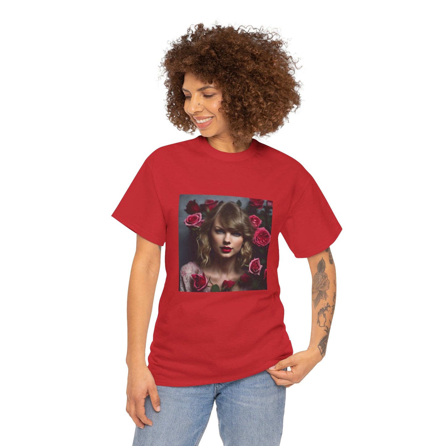 Taylor Swift T Shirt with Hearts
