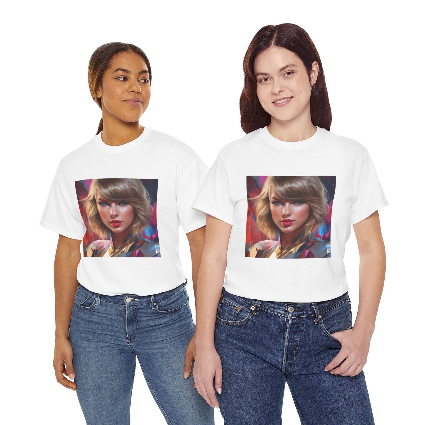 Taylor Swift T Shirt with Hearts