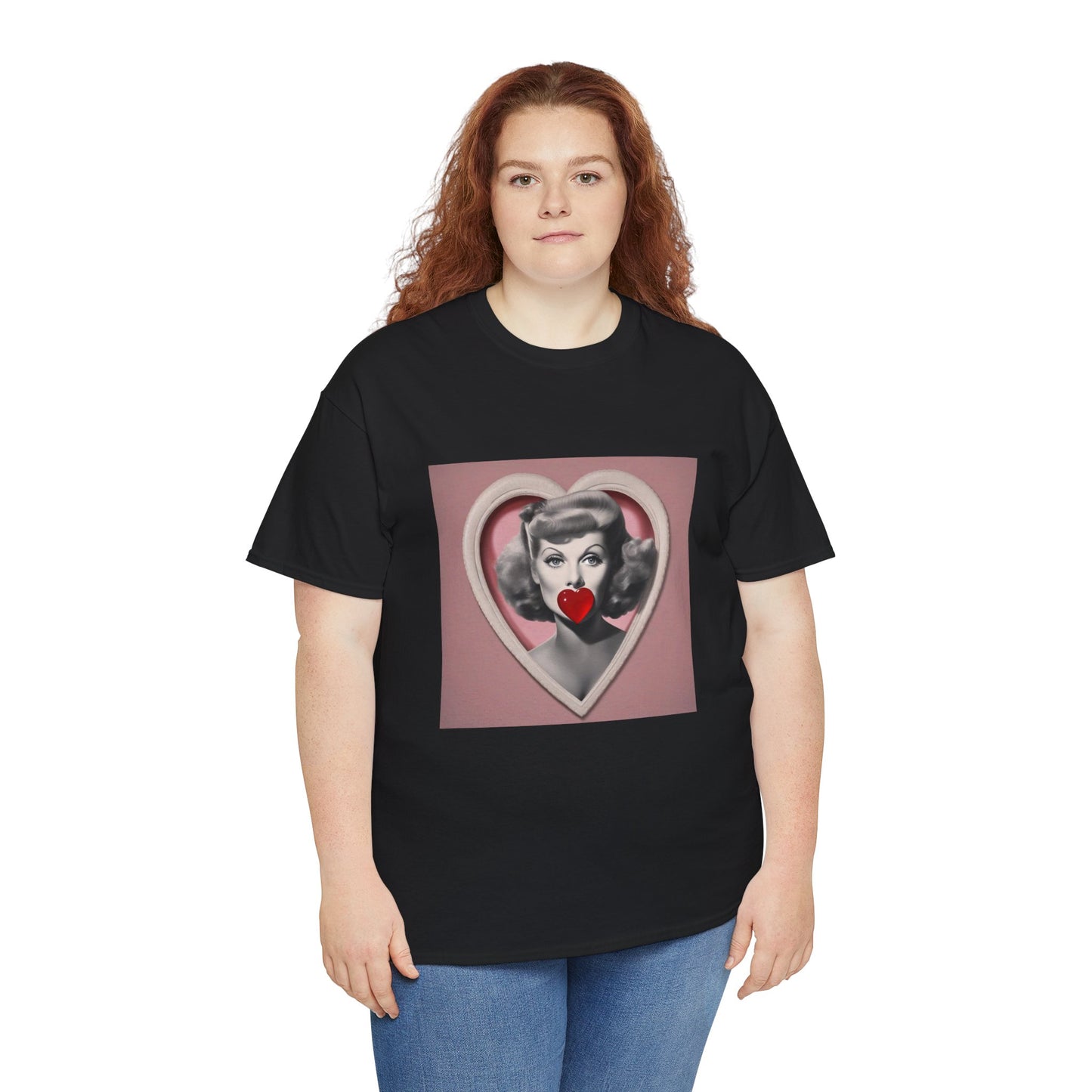 Miley Cyrus T Shirt with Hearts